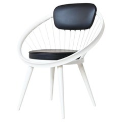 Retro Yngve Ekström Circle Lounge Chair Swedese, Sweden, 1960