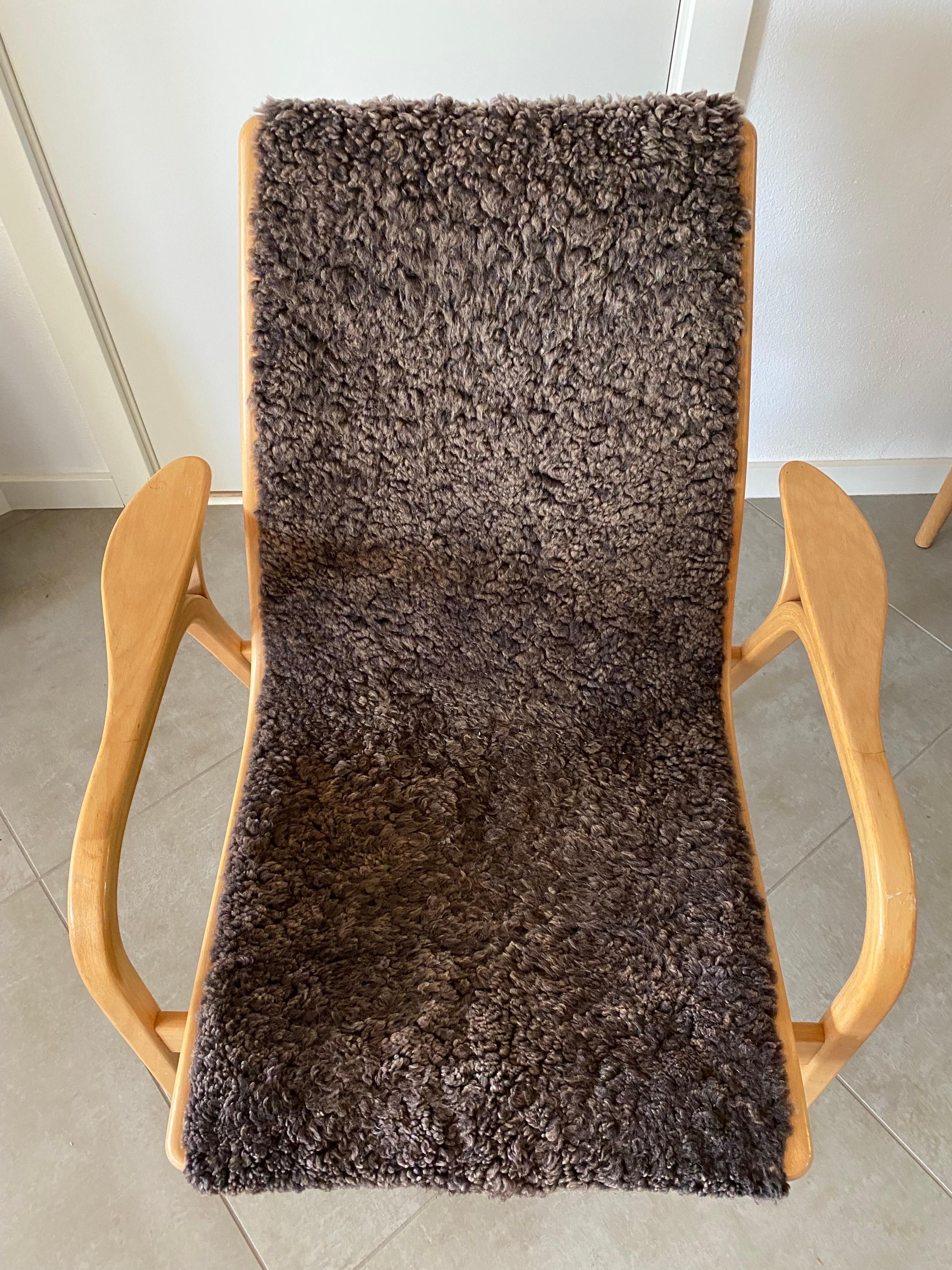 Mid-20th Century Yngve Ekstrom Classic Lamino Lounge Chair