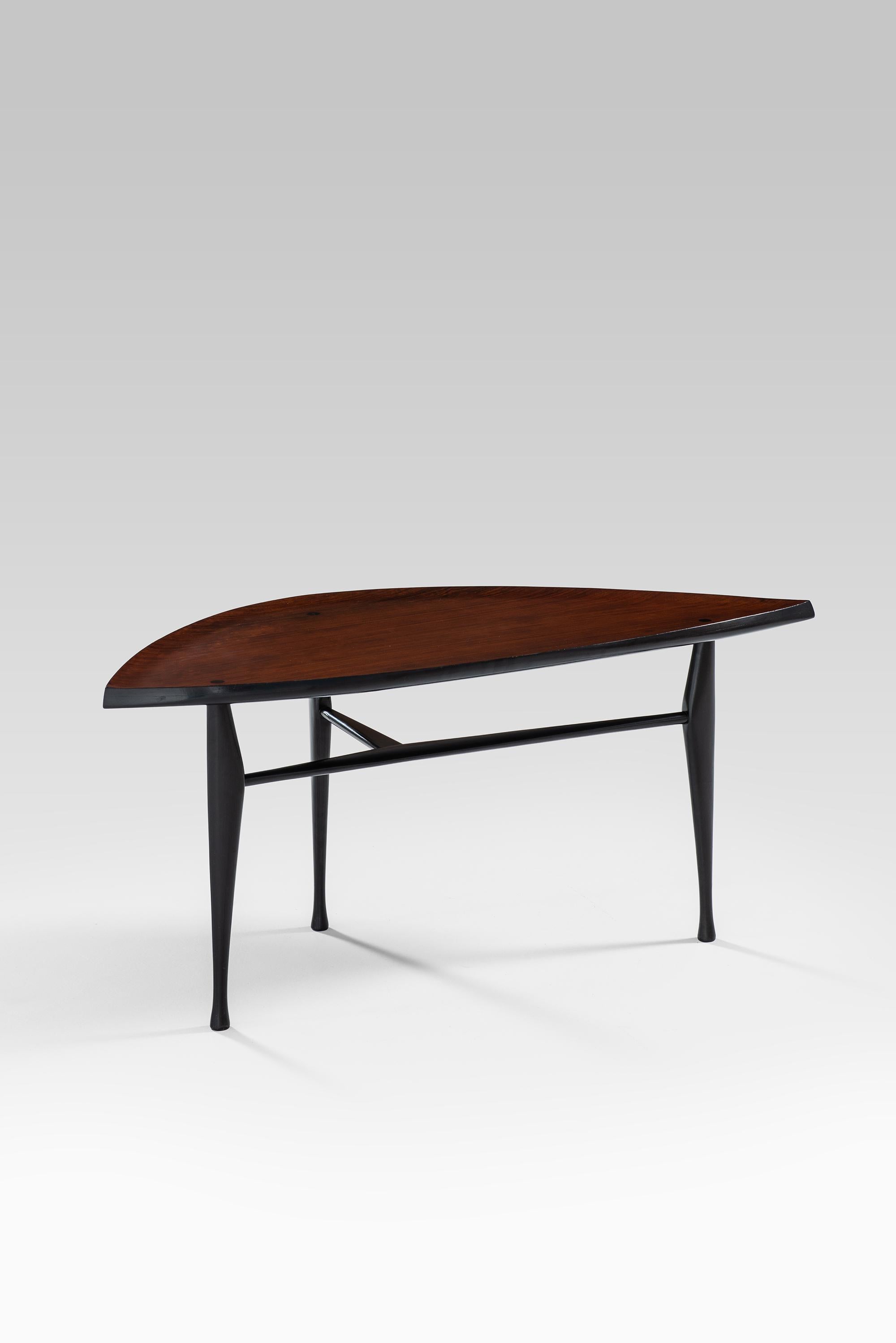 Yngve Ekström Coffee Table Produced by Westbergs in Sweden For Sale 2