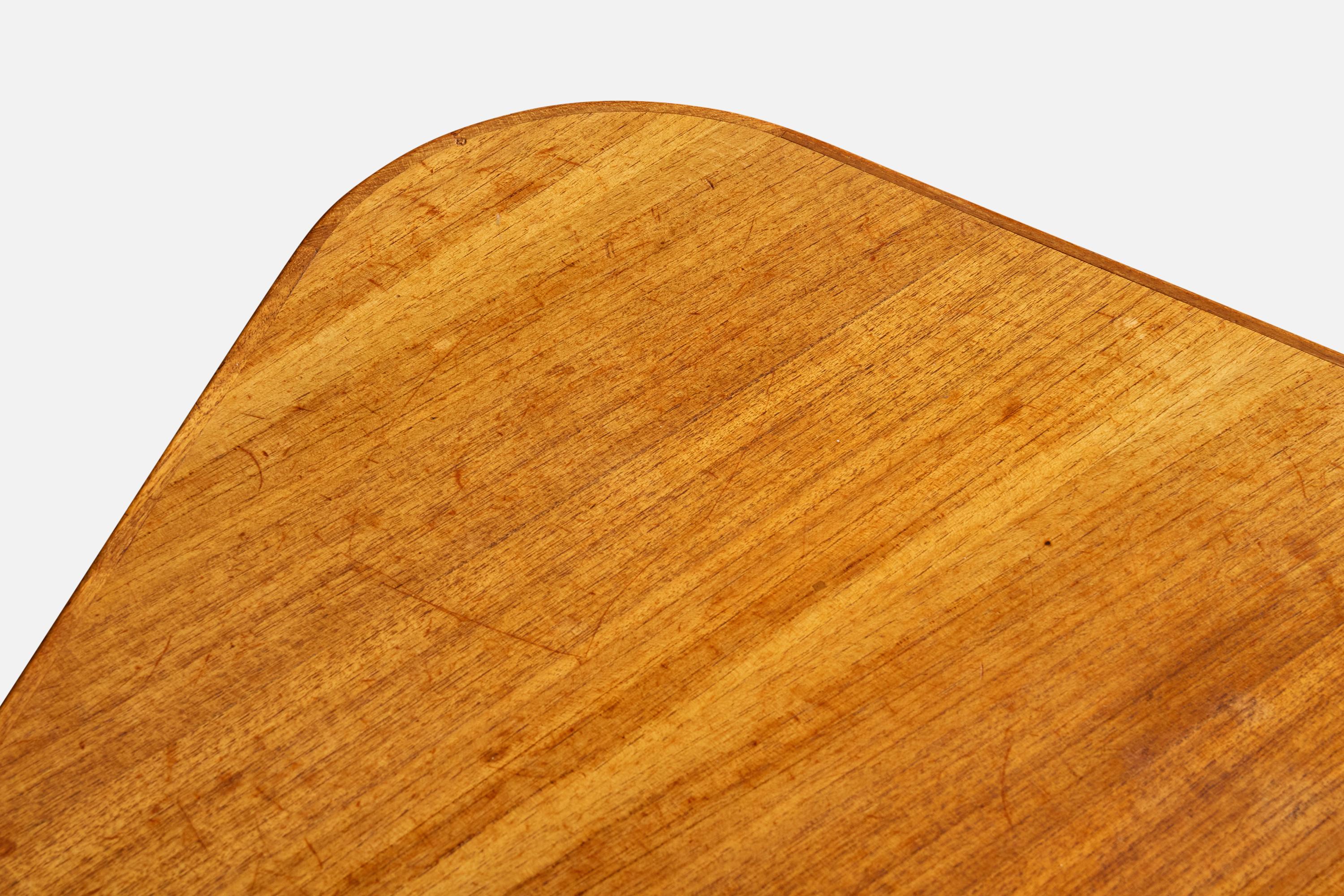 Yngve Ekström, Coffee Table, Teak, Oak, Sweden, 1960s en vente 1