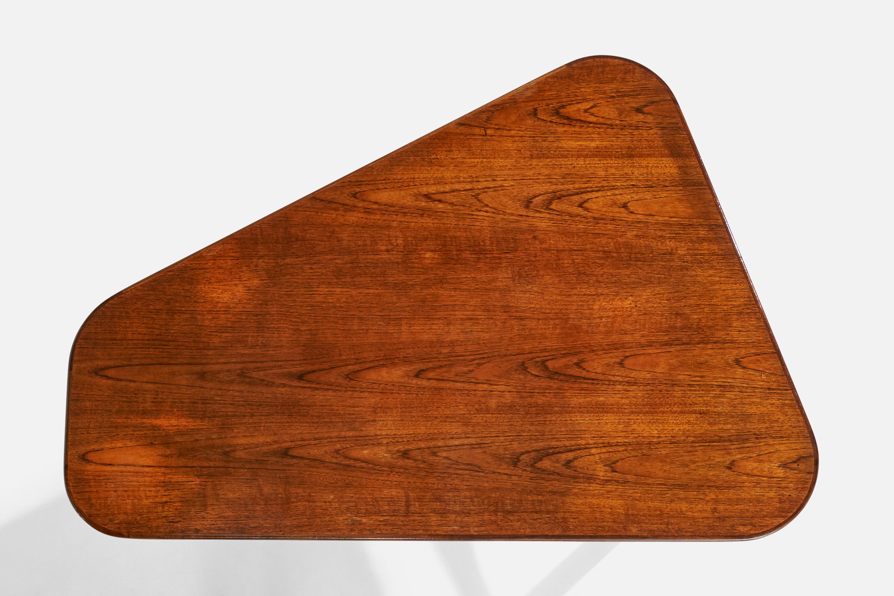 Yngve Ekström, Table basse, Teck, Oak, Suède, années 1960 en vente 2