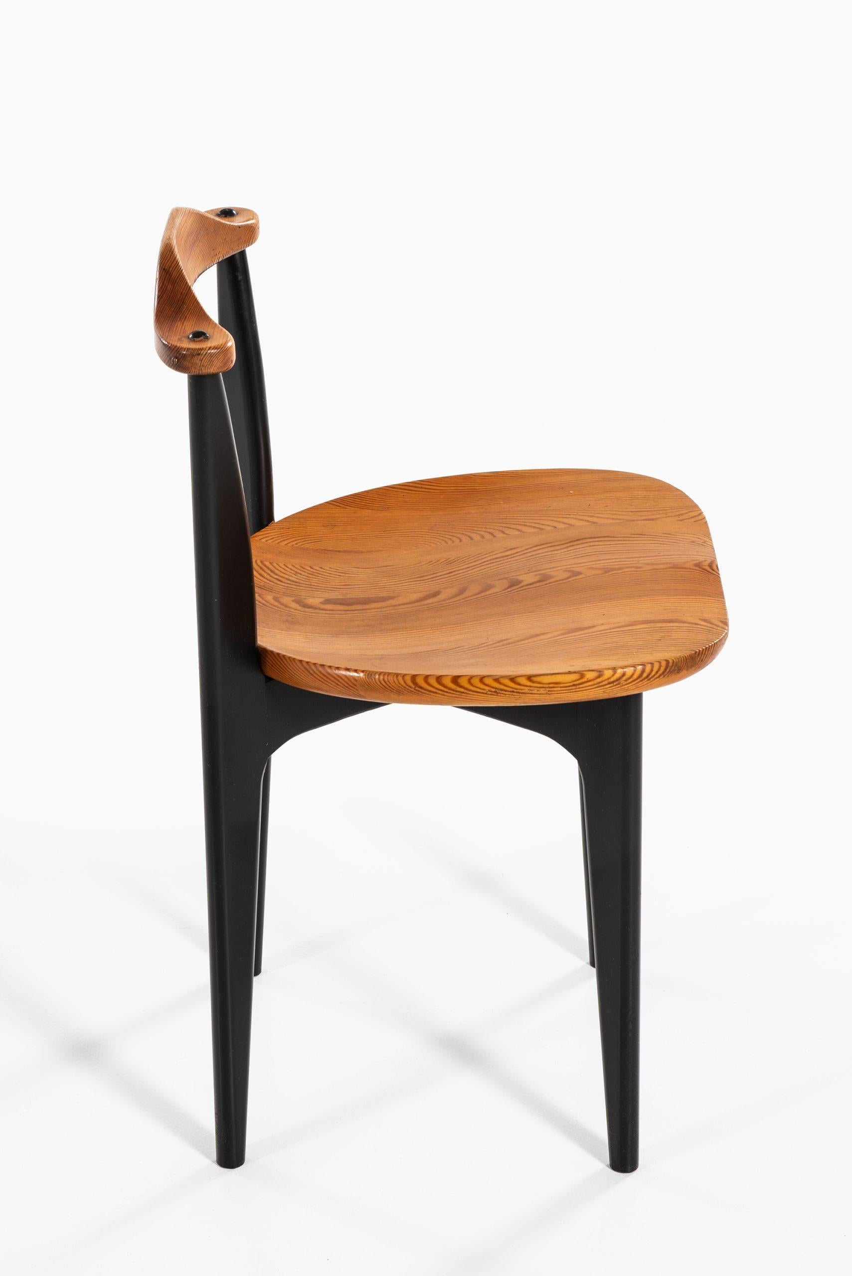 Mid-20th Century Yngve Ekström Dining Chairs Model Thema Produced by Swedese in Sweden For Sale