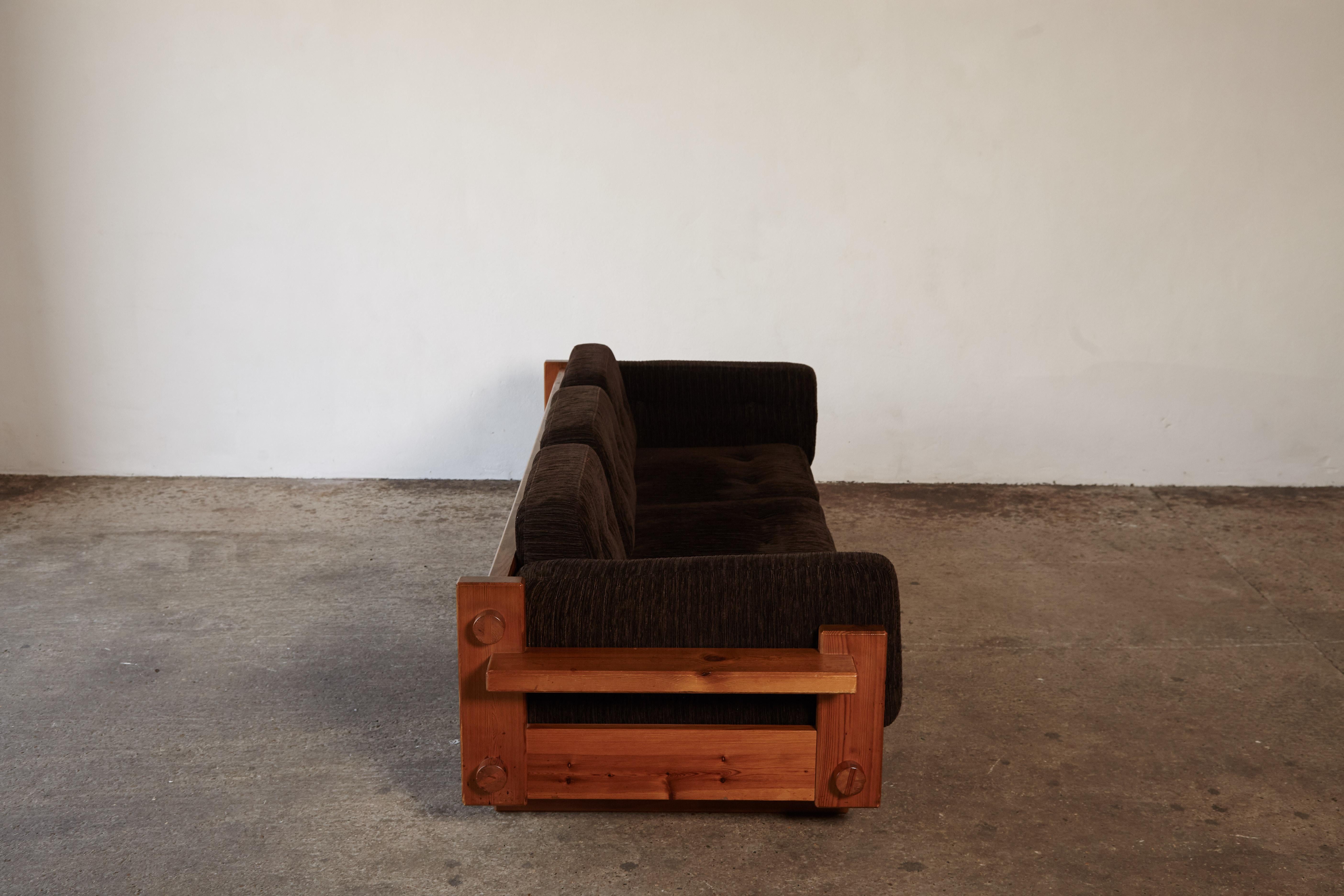 Swedish Yngve Ekström 'Dymling' Sofa, Produced by Swedese, Sweden, 1970s
