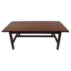 Yngve Ekstrom Flip Top Teak / Laminate Danish Style Coffee Table for Swedese
