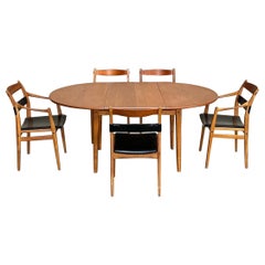 Ensemble de salle à manger Yngve Ekstrom pour Dux en teck et chêne