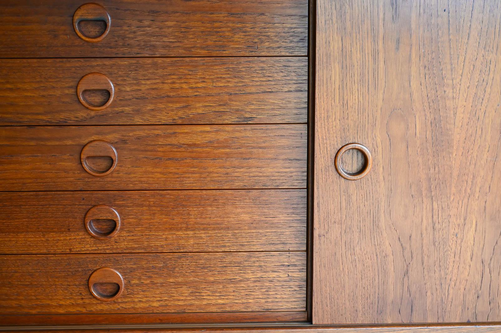 Yngve Ekstrom For Dux 'Ulvö' Teak Credenza, ca. 1959 6