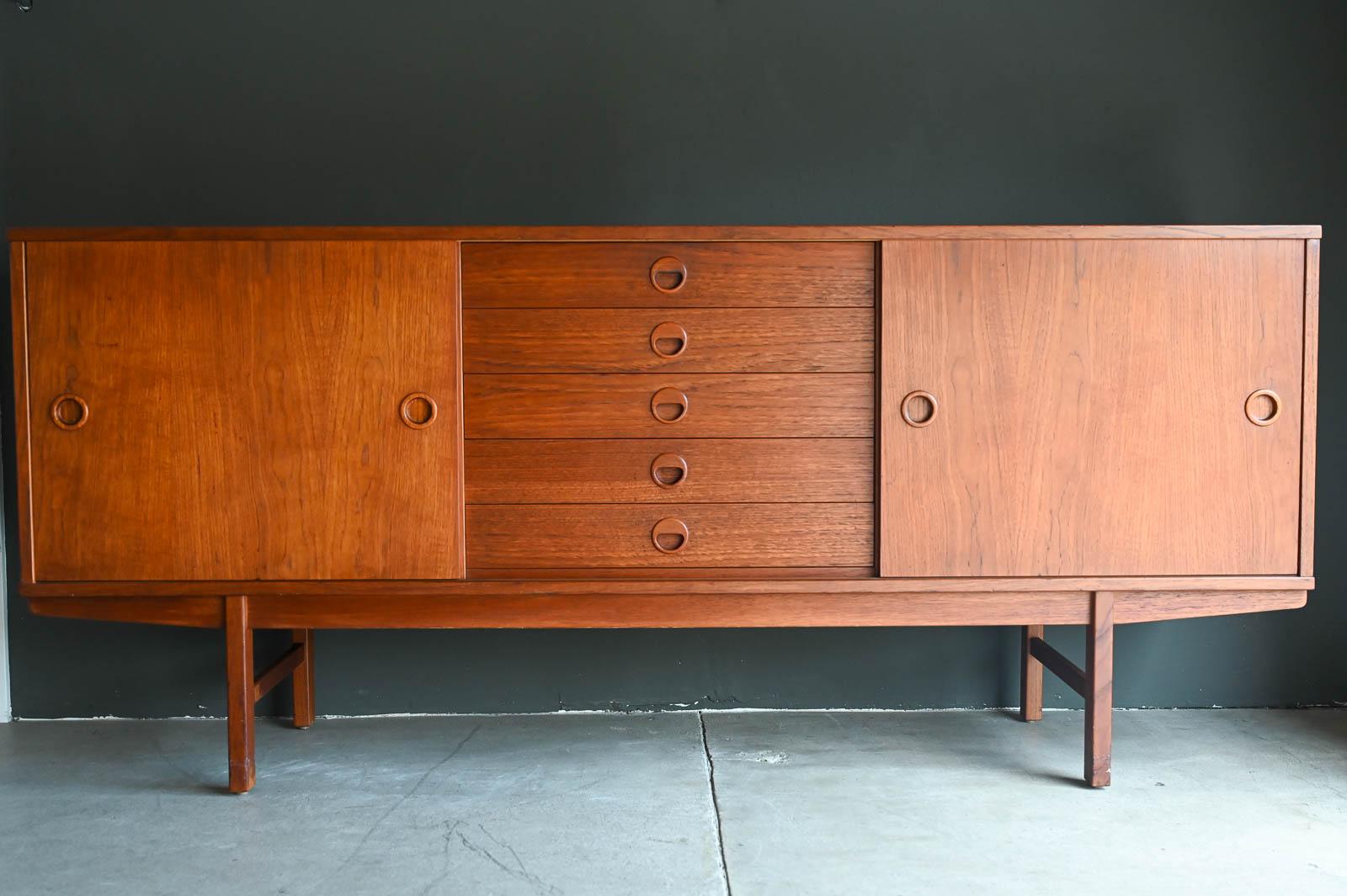 Yngve Ekstrom For Dux 'Ulvö' Teak Credenza, ca. 1959 1