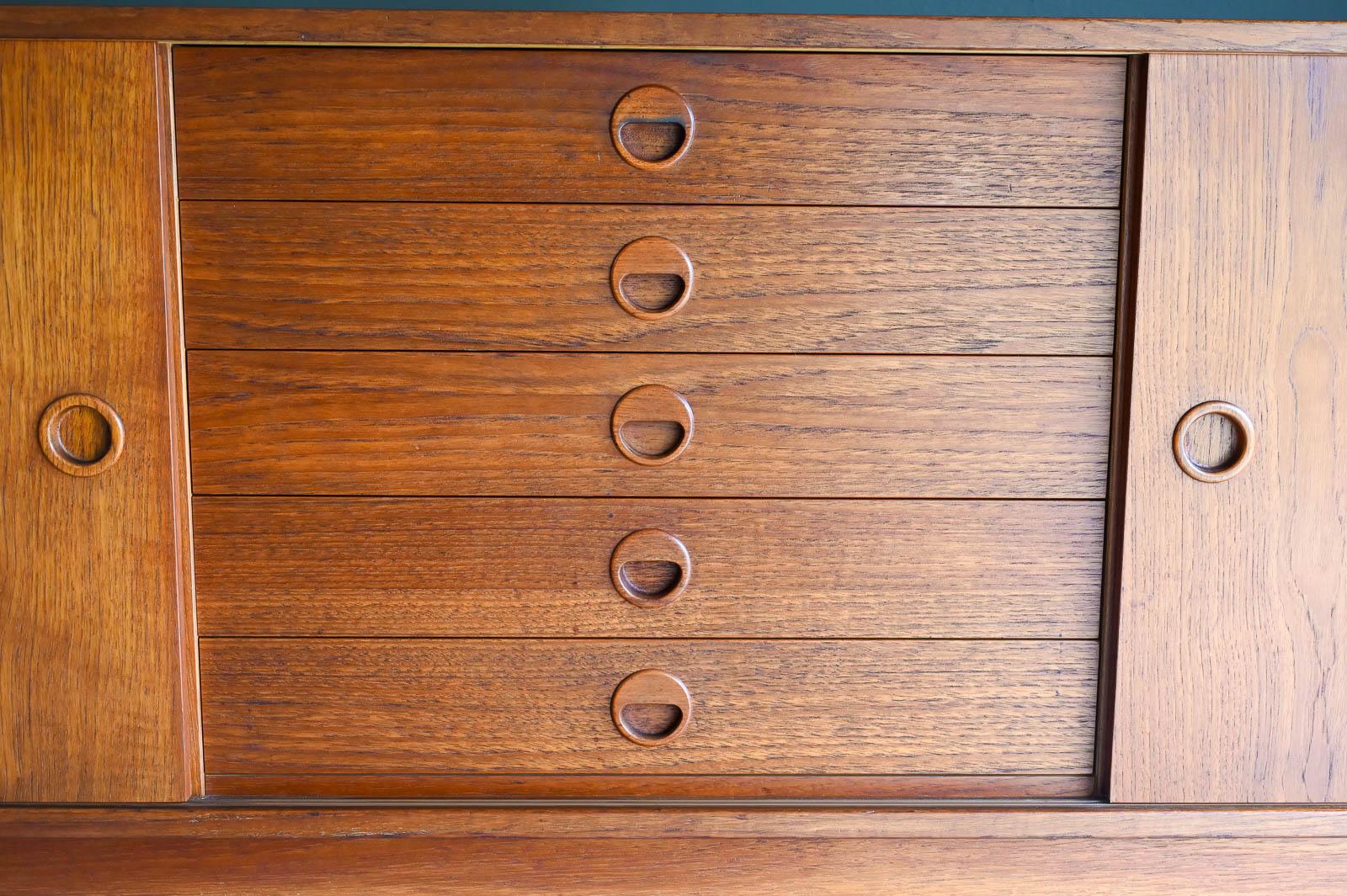 Yngve Ekstrom For Dux 'Ulvö' Teak Credenza, ca. 1959 3