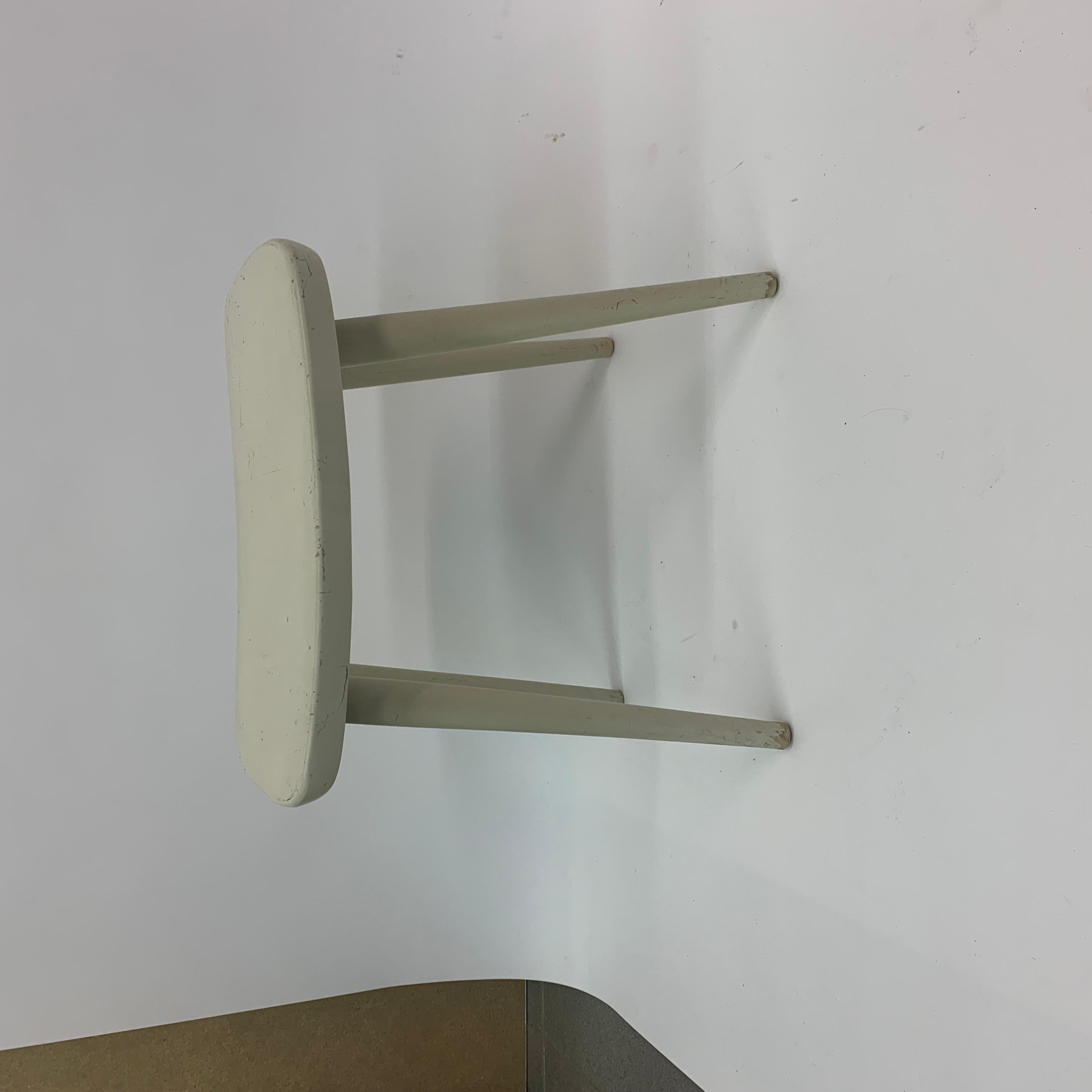 Yngve Ekstrom for stol AB stool 1950’s

Condition: Original paint has some wear.
Material: Wood
Dimensions: 43,4cm H 46cm W 31 cm D