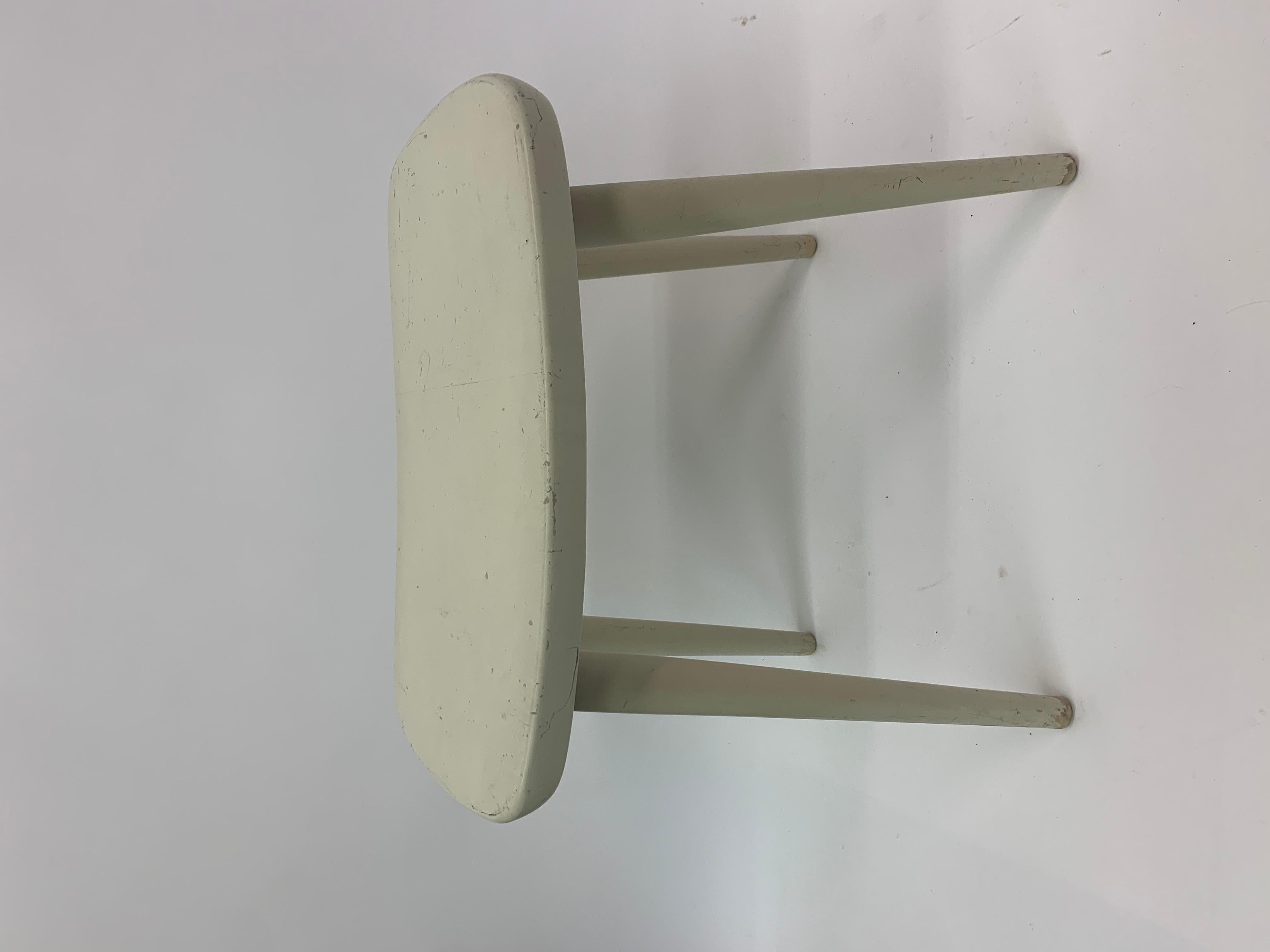 Wood Yngve Ekstrom for stol AB stool 1950’s For Sale