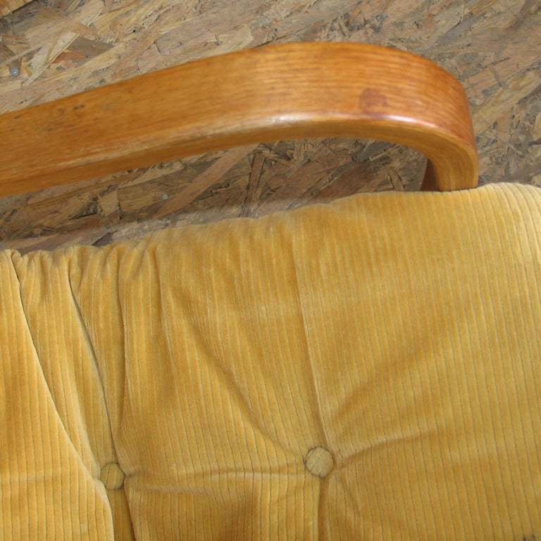 Yngve Ekstrom for Swedese, Lounge Chair and Ottoman, Scandinavian Modern For Sale 5