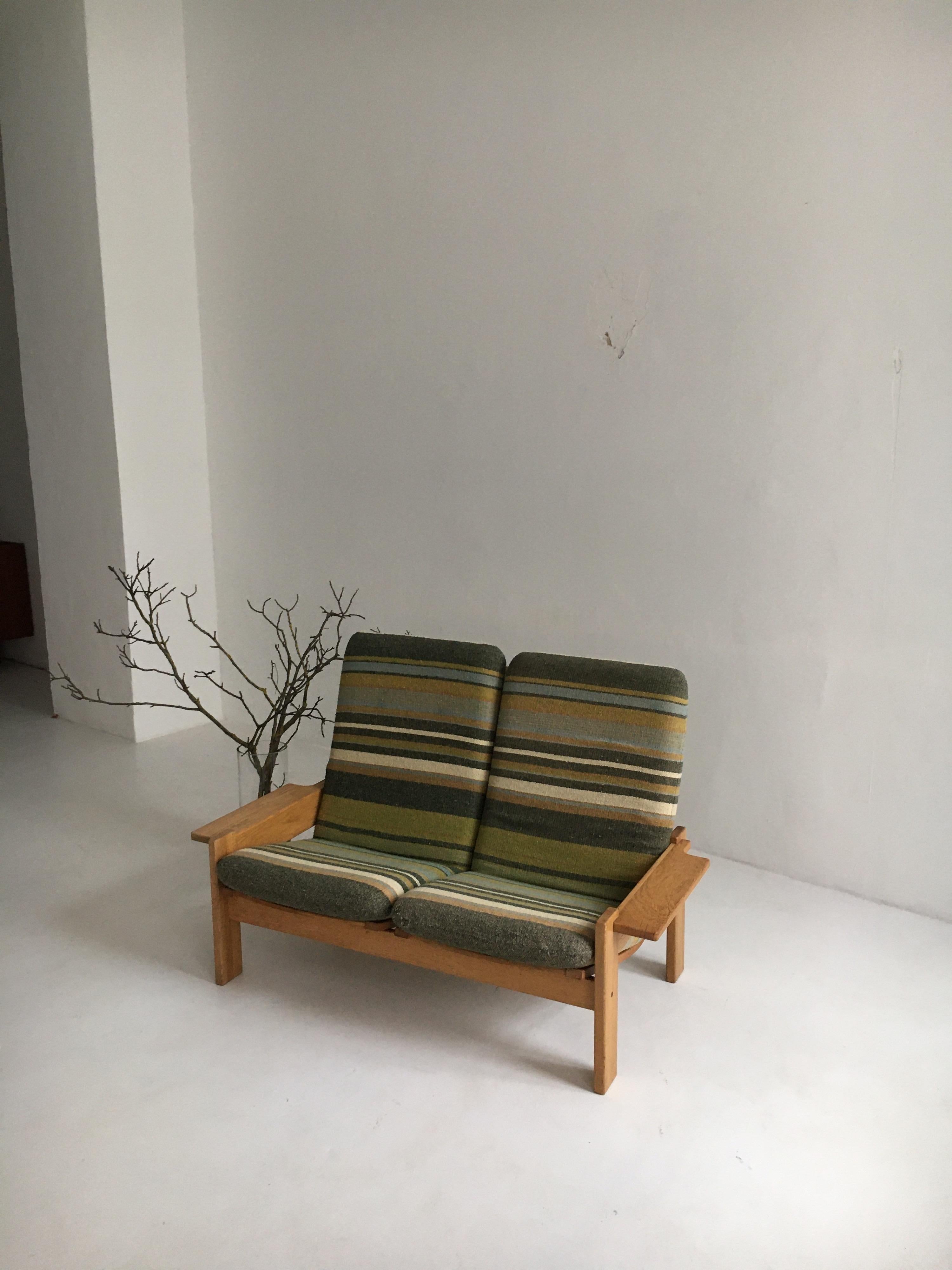 Yngve Ekstrom for Swedese Møbler Two-Seat Sofa Loveseat For Sale 2