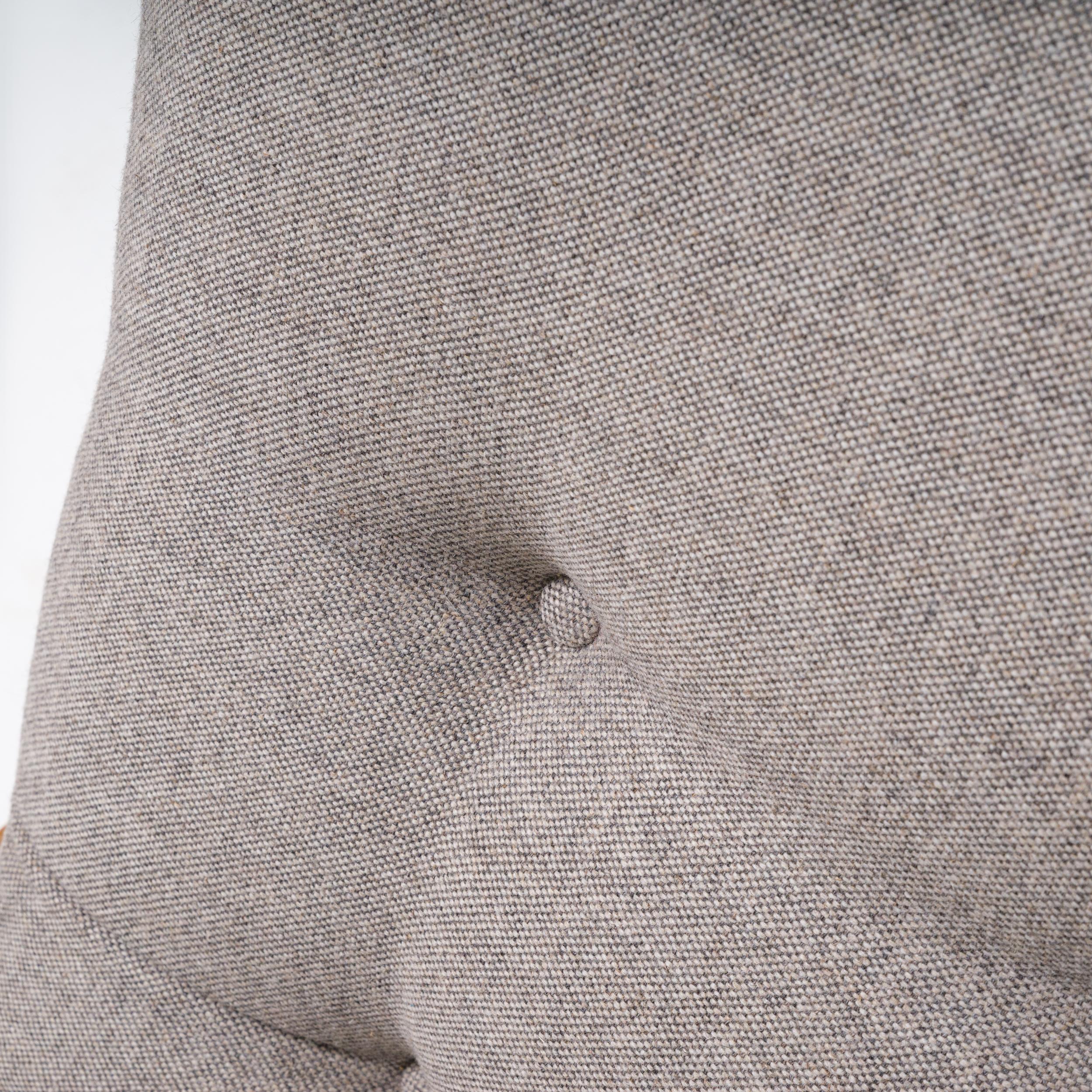 Yngve Ekström pour Swedese Canapé simple et pouf, 1960s en vente 2
