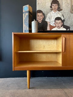 Yngve Ekström for Troeds Mid Century Teak Credenza