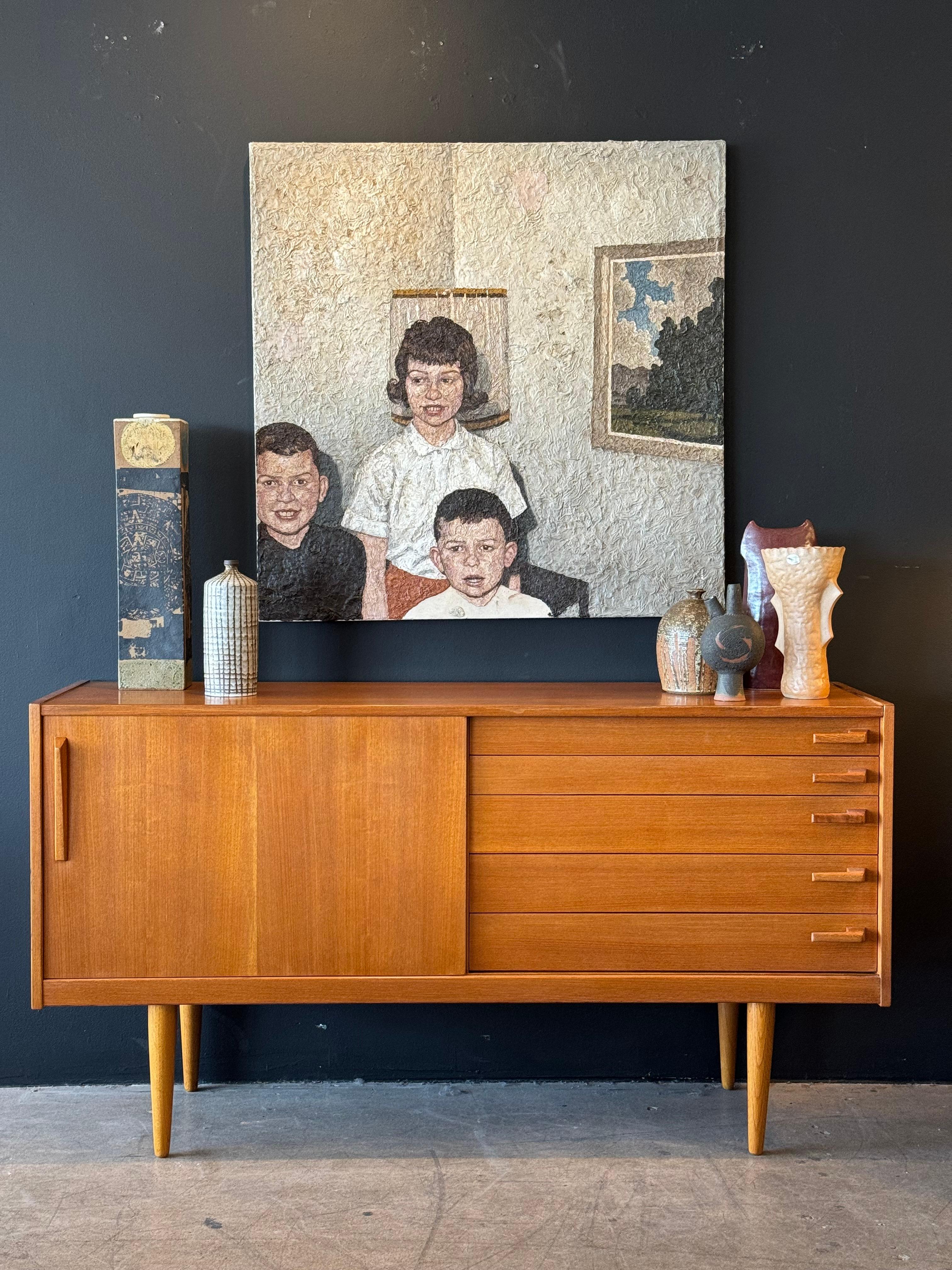 Yngve Ekström for Troeds Mid Century Teak Credenza 1