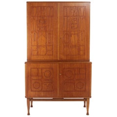 Yngve Ekström Krus Cabinet for AB Westerbergs Mobler Sweden, 1950s