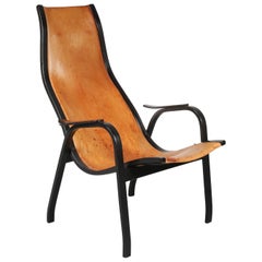Yngve Ekström "Kurva" Lounge Chair for Swedese, 1953