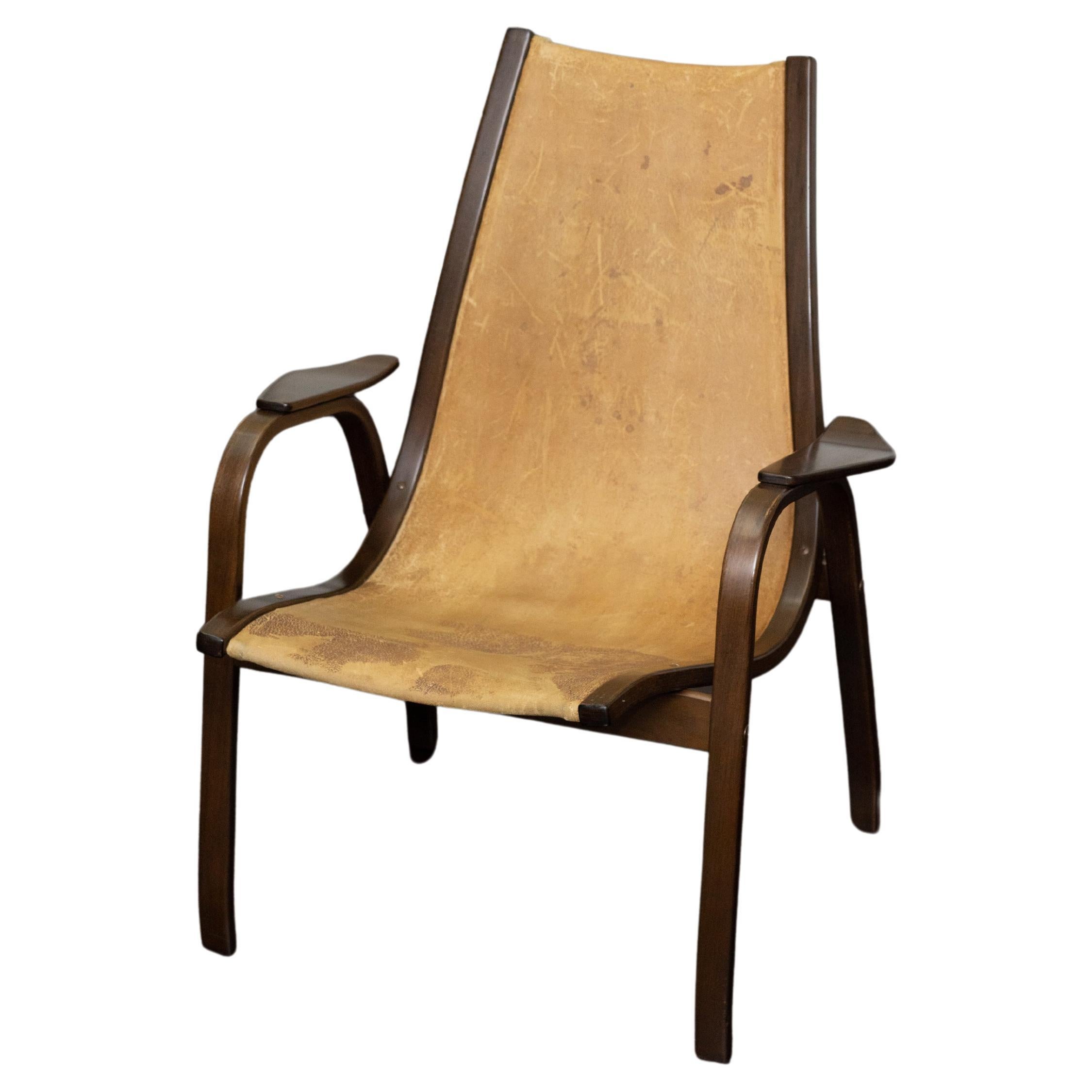 Yngve Ekstrom Kurva Low Lounge Chair for ESE-Mobler For Sale