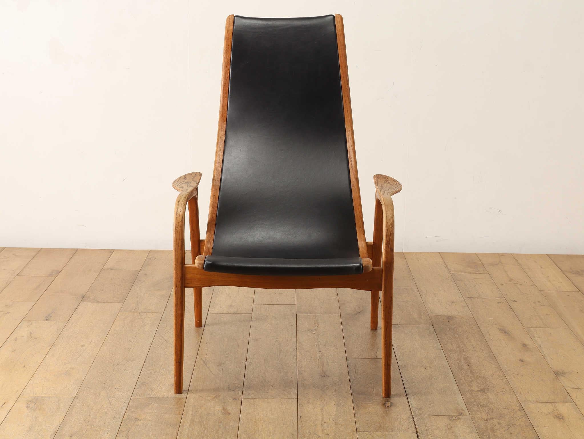 Yngve Ekstrom Lamino Armchair And Ottoman 1960's For Sale 4
