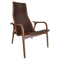 Vintage Yngve Ekstrom Lamino Lounge Chair