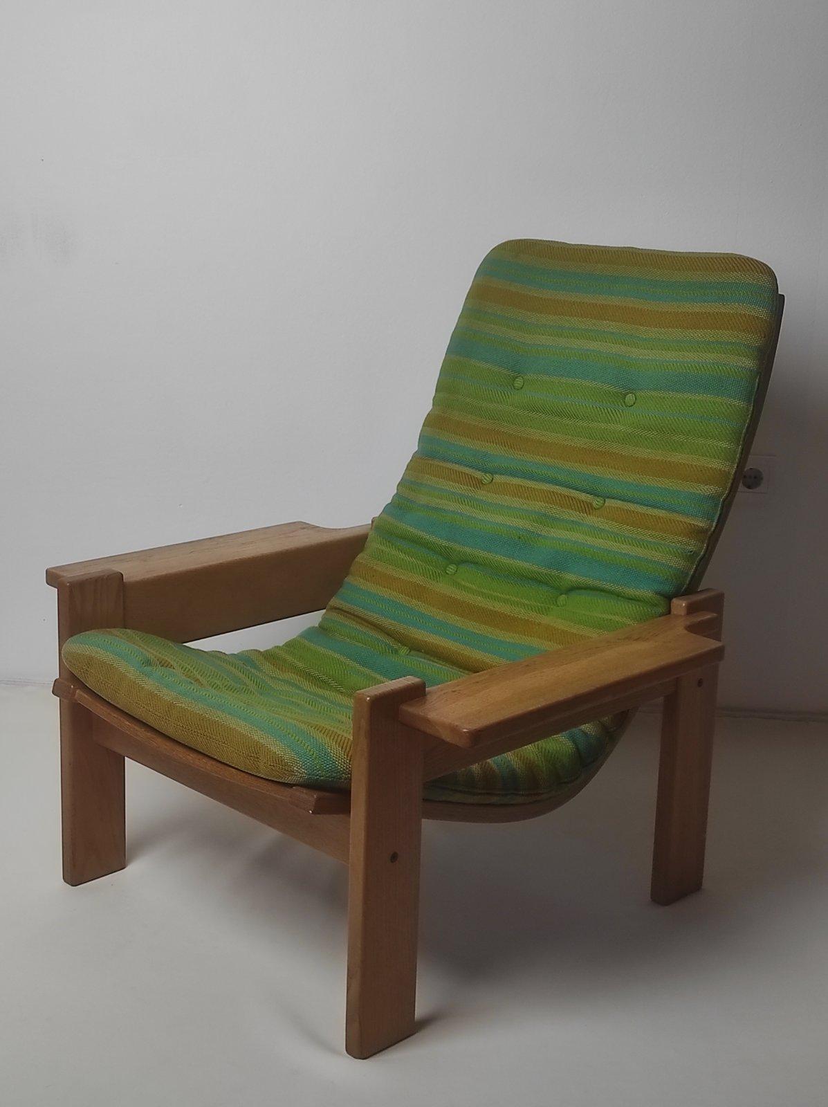 Yngve Ekstrom Longue Chair for Swedese 1960s