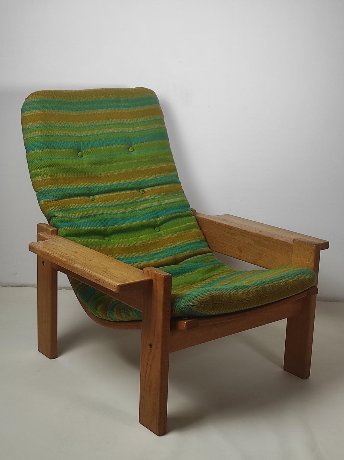 Mid-Century moderno Sedia Longue di Yngve Ekstrom per Swedese 1960s in vendita