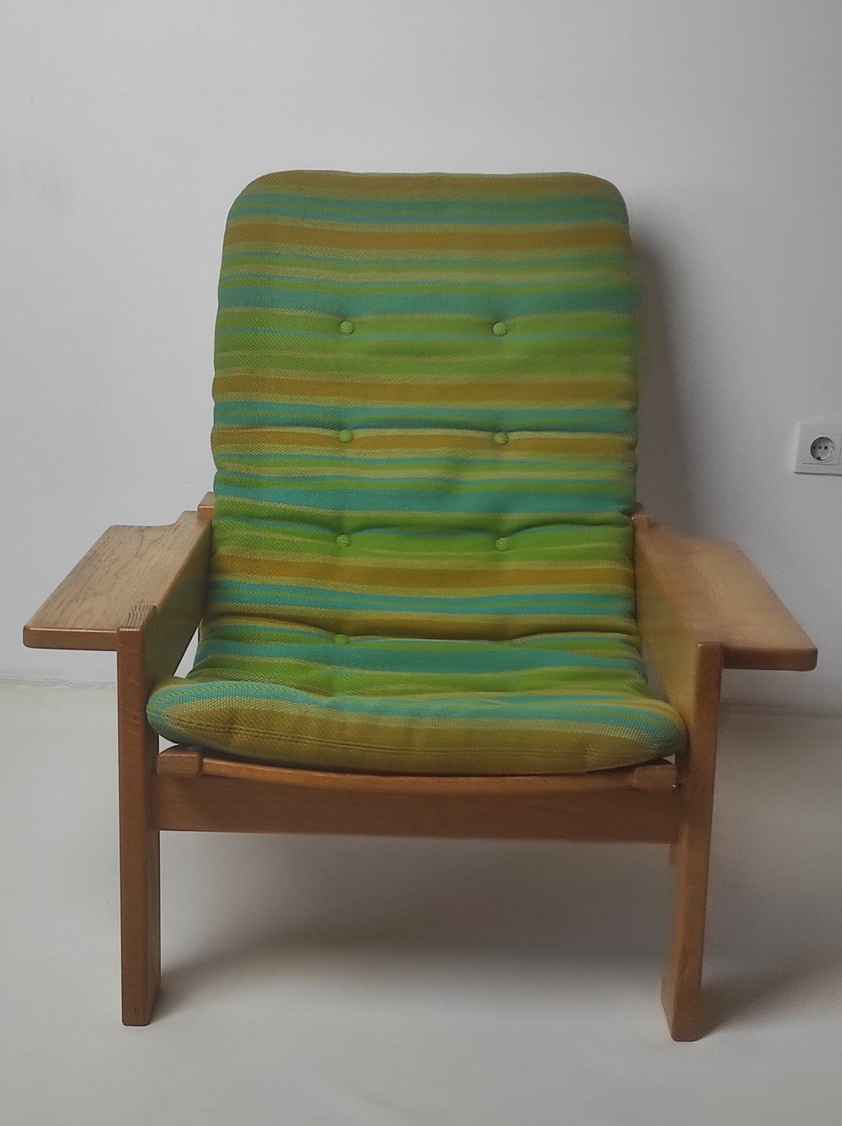 Swedish Yngve Ekstrom Longue Chair For Swedese 1960s