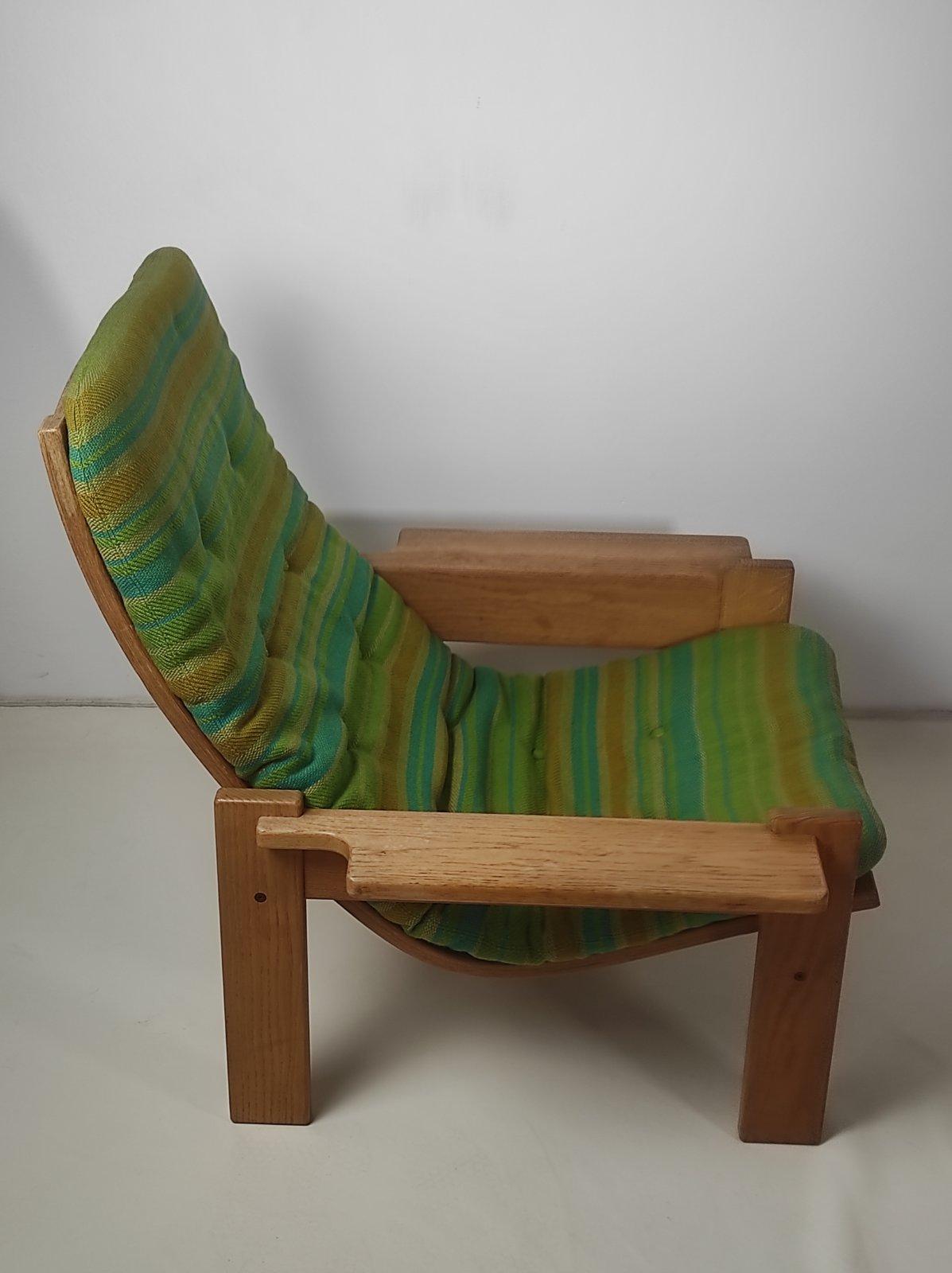 Yngve Ekstrom Longue-Stuhl für Swedese, 1960er Jahre (Schwedisch) im Angebot