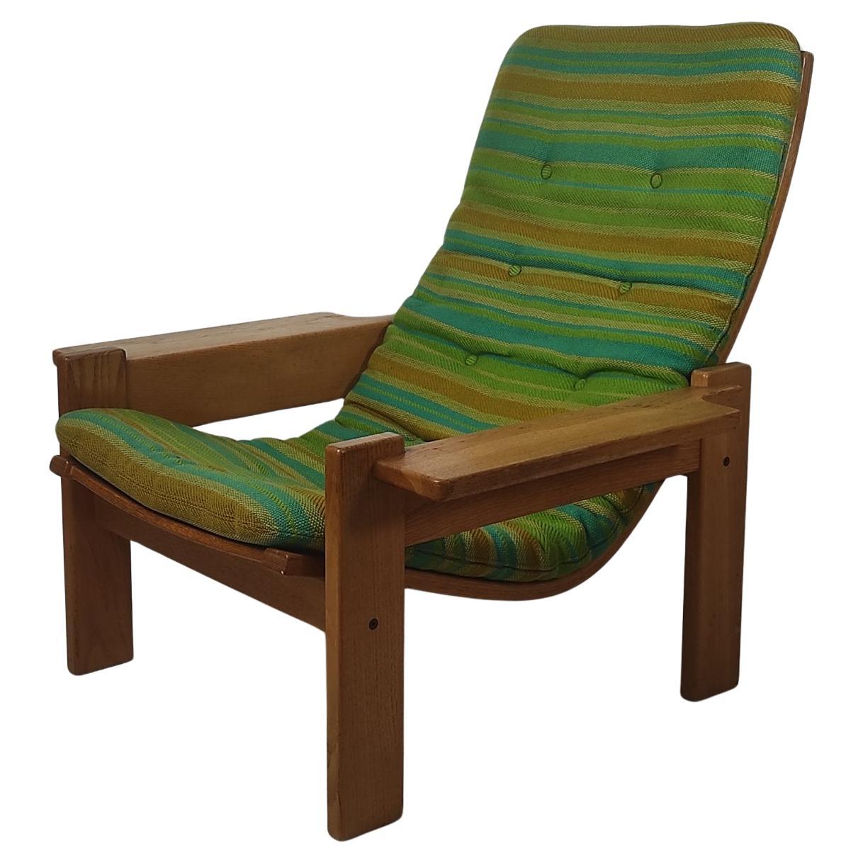 Yngve Ekstrom Longue Chair For Swedese 1960s For Sale