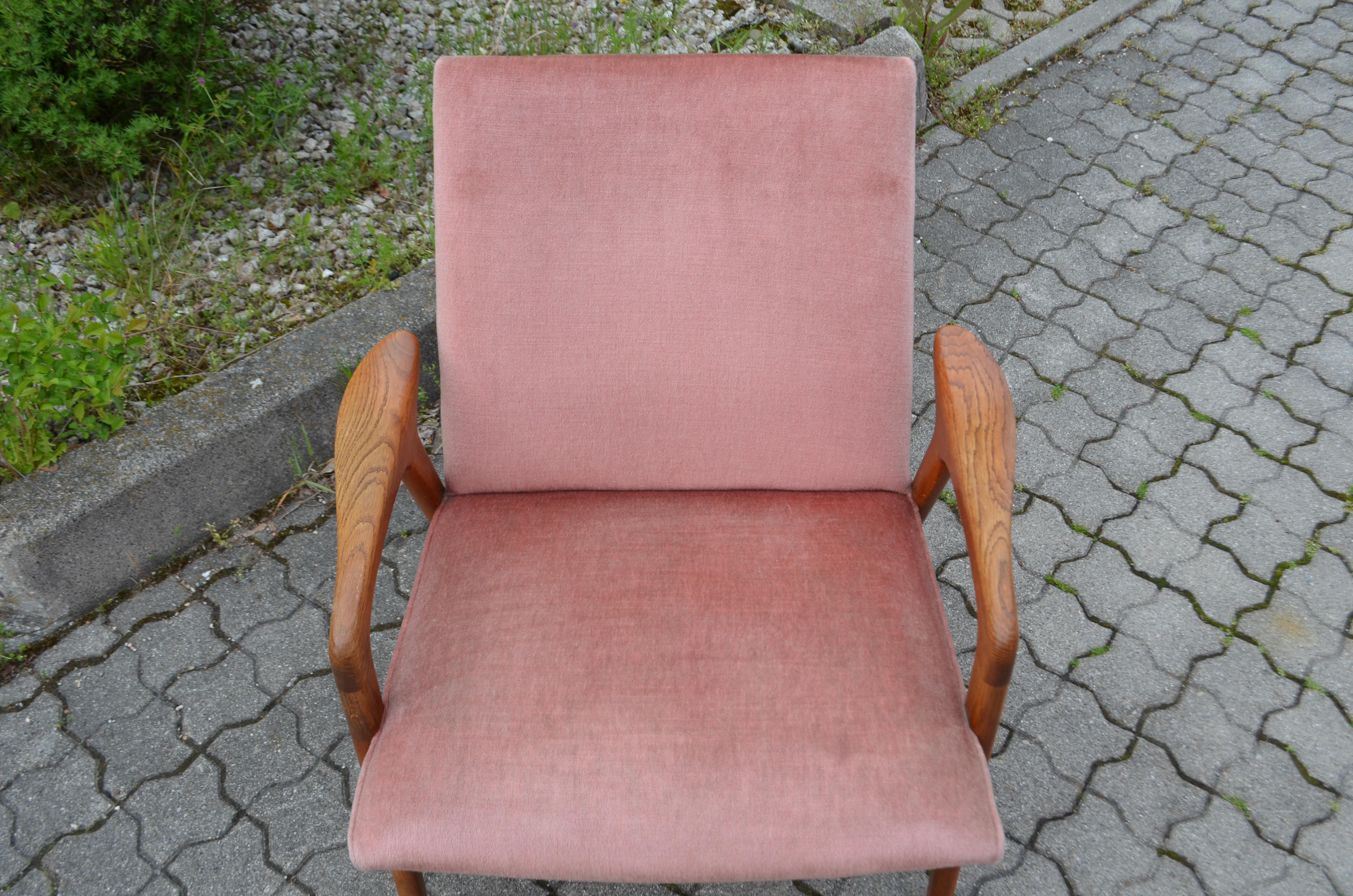 Yngve Ekström Modell Lästo Swedese Cherry Blossom Easy Lounge Chair Oak Set of 2 For Sale 2