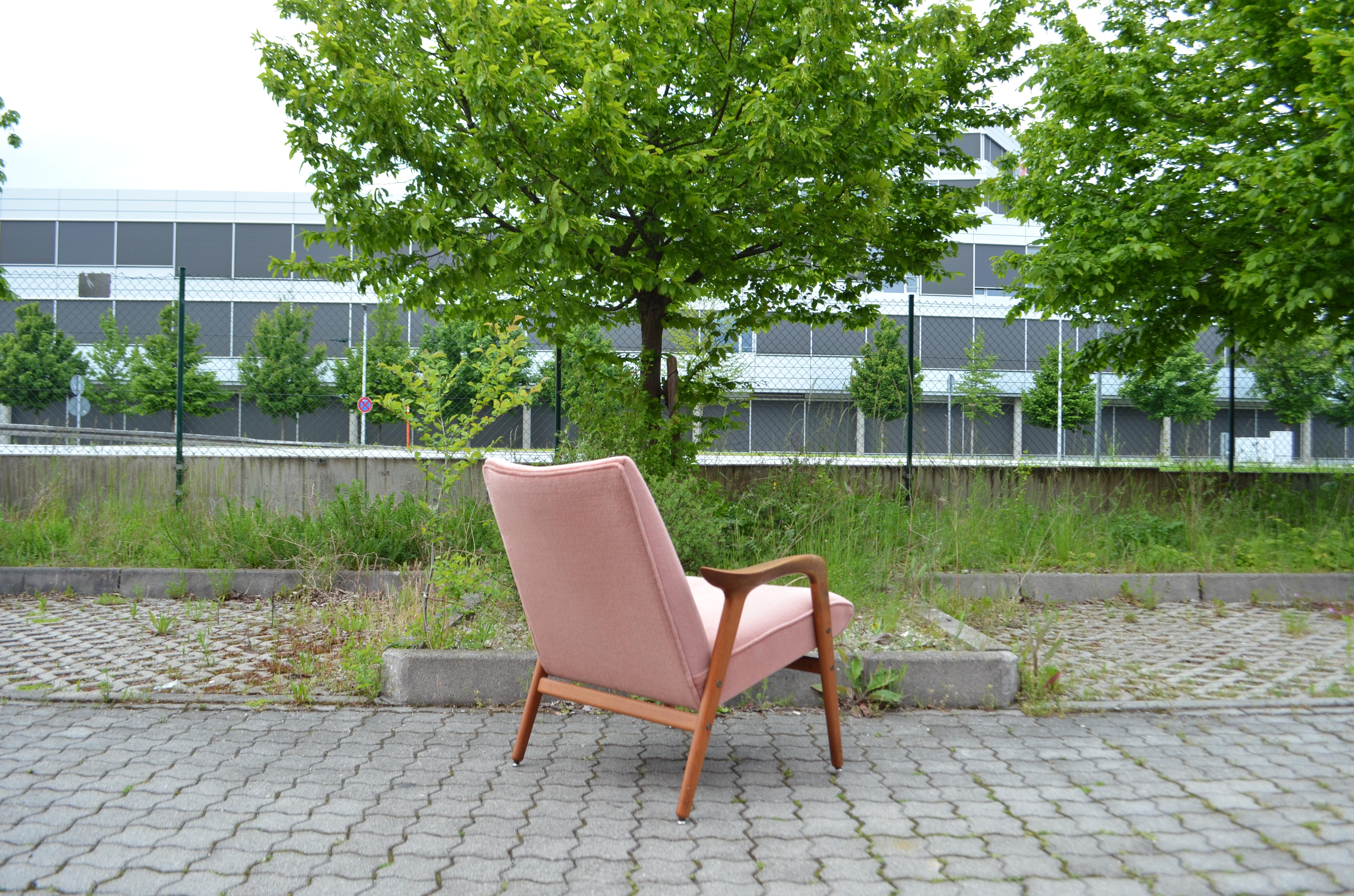 Yngve Ekström Modell Lästo Swedese Cherry Blossom Easy Lounge Chair Oak 2er-Set (Mitte des 20. Jahrhunderts) im Angebot