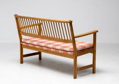 Yngve Ekström Oregon Pine Bench for Swedese, Sweden, 1950s