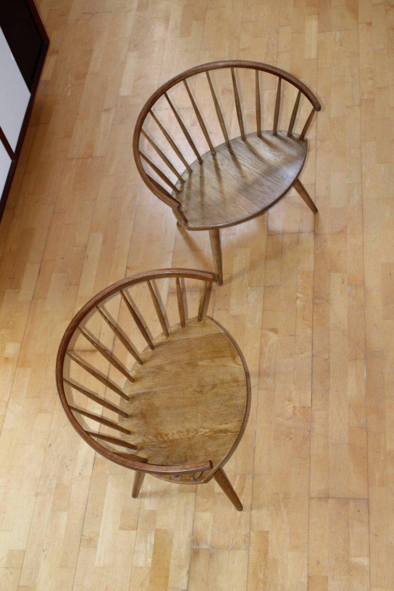 Yngve Ekstrm, Paar „Arka“-Stühle (Moderne der Mitte des Jahrhunderts) im Angebot