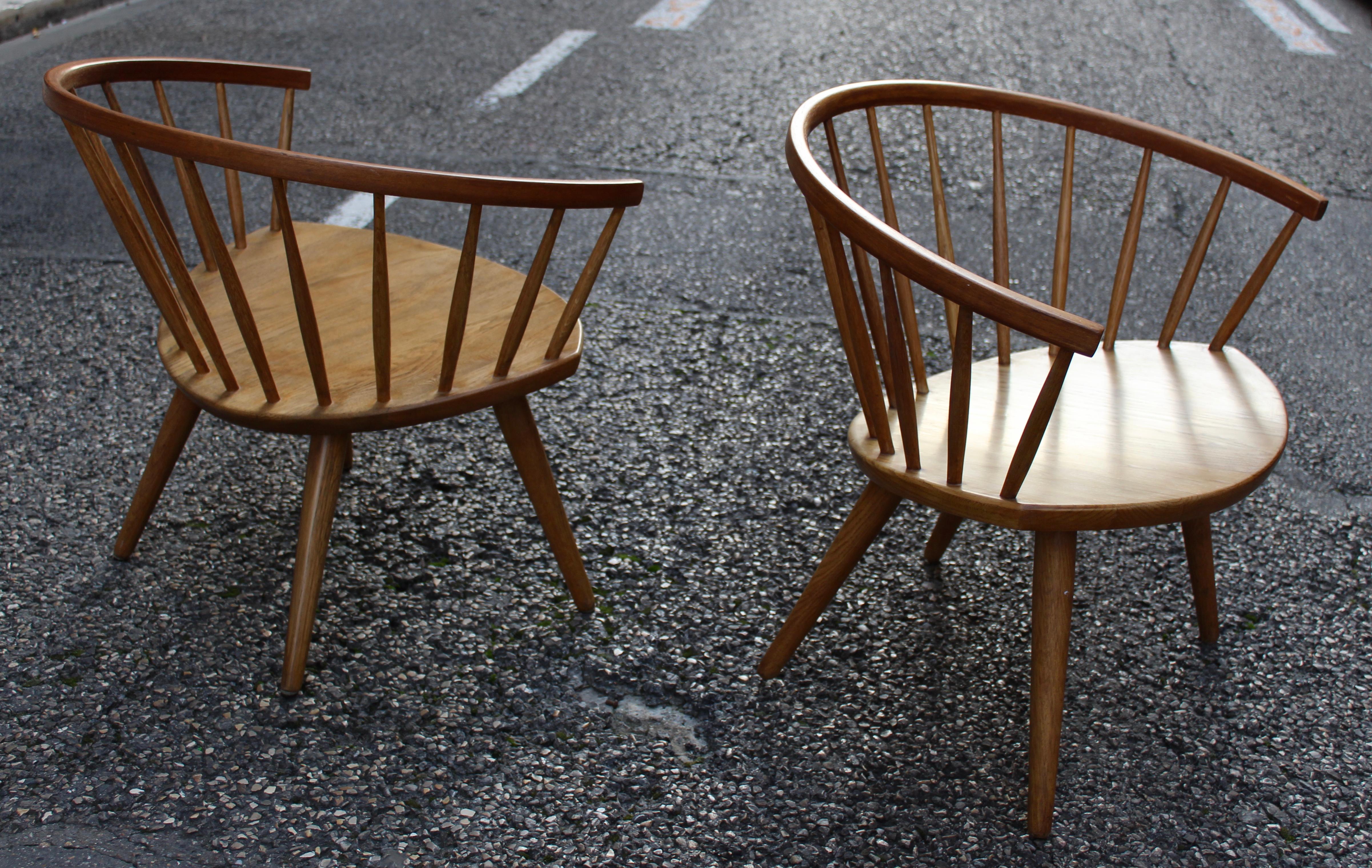 Suédois Paire de chaises « Arka » de Yngve Ekstrm en vente