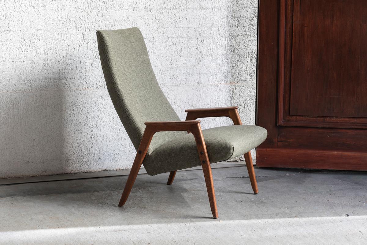 Yngve Ekström 'Ruster' Easy Chair produced by Pastoe, the Netherlands, 1960's 2