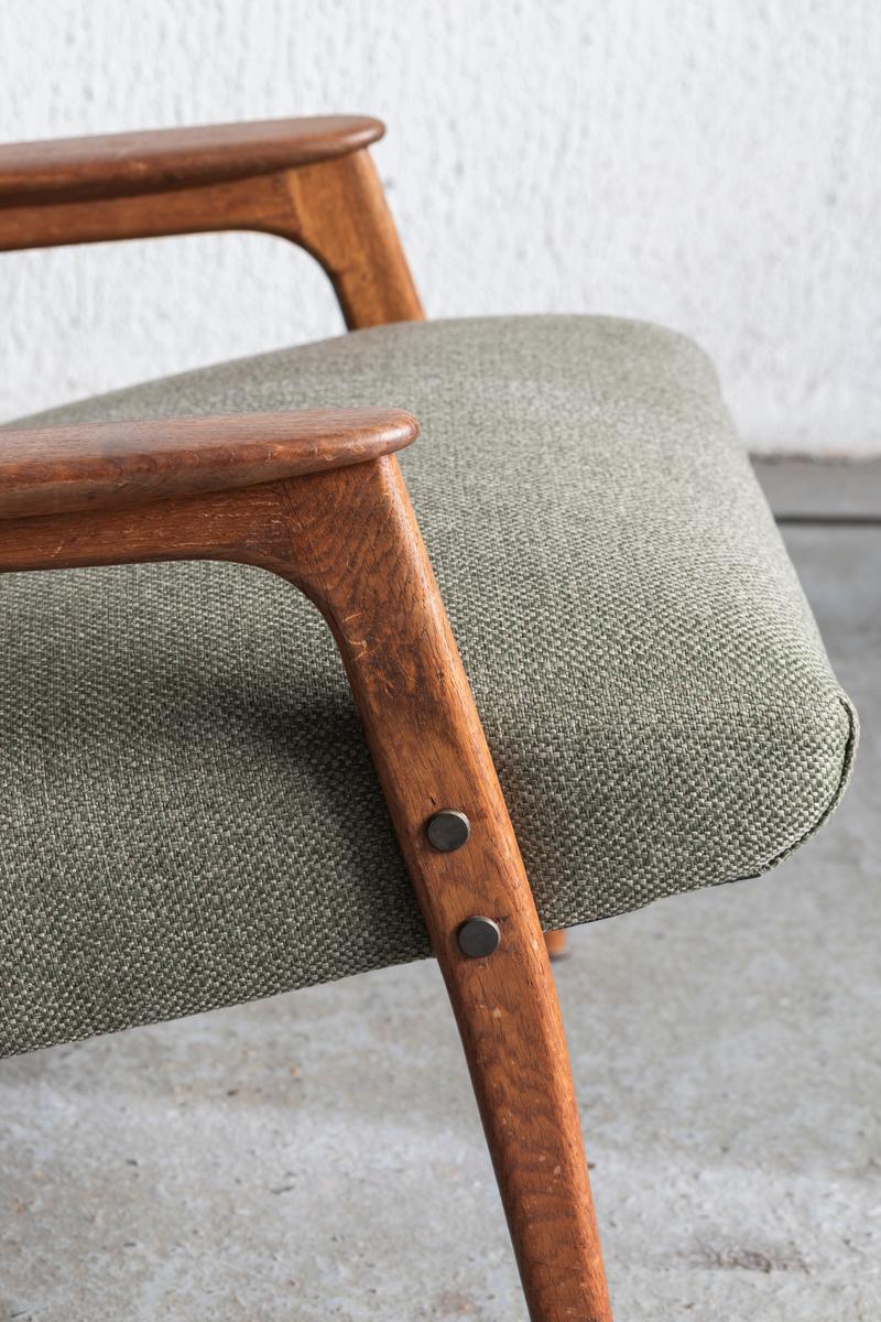 Fabric Yngve Ekström 'Ruster' Easy Chair produced by Pastoe, the Netherlands, 1960's