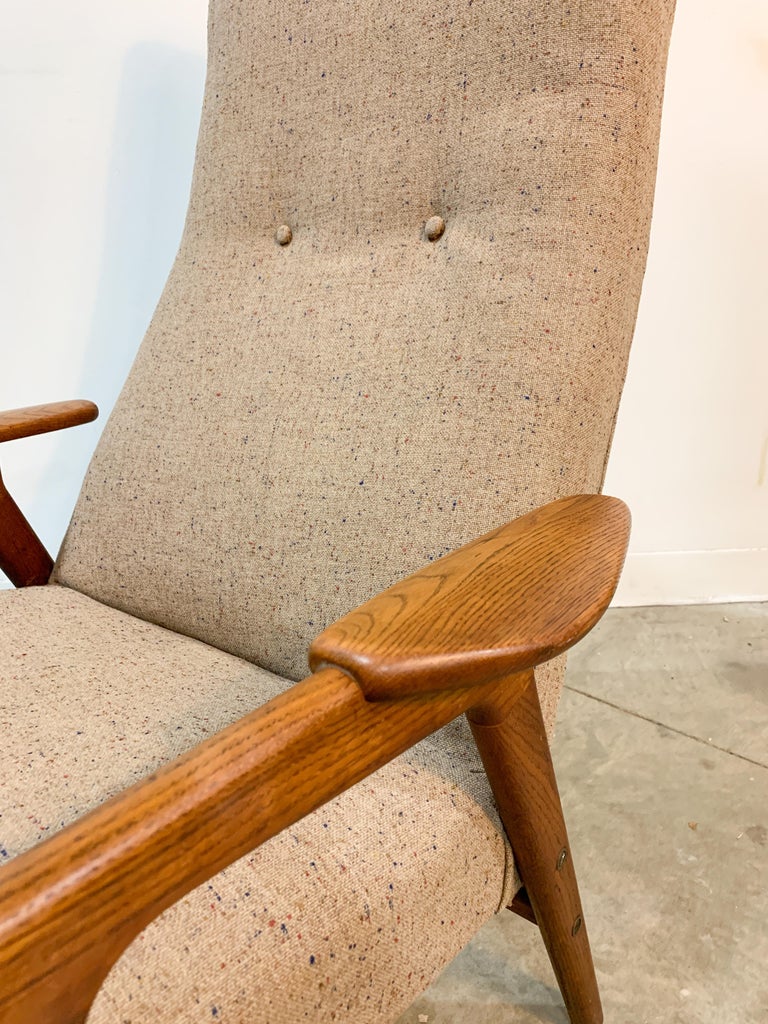 Yngve Ekstrom Ruster Swedish Mid-Century Modern Chair For Sale 4