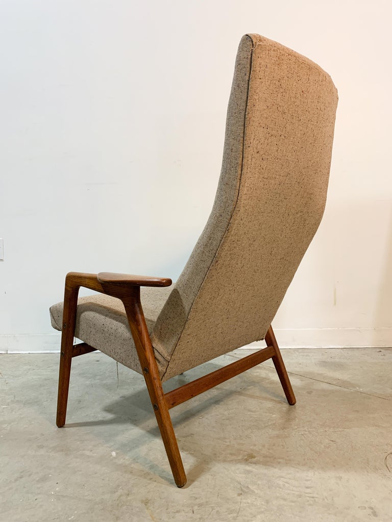 Yngve Ekstrom Ruster Swedish Mid-Century Modern Chair For Sale 7
