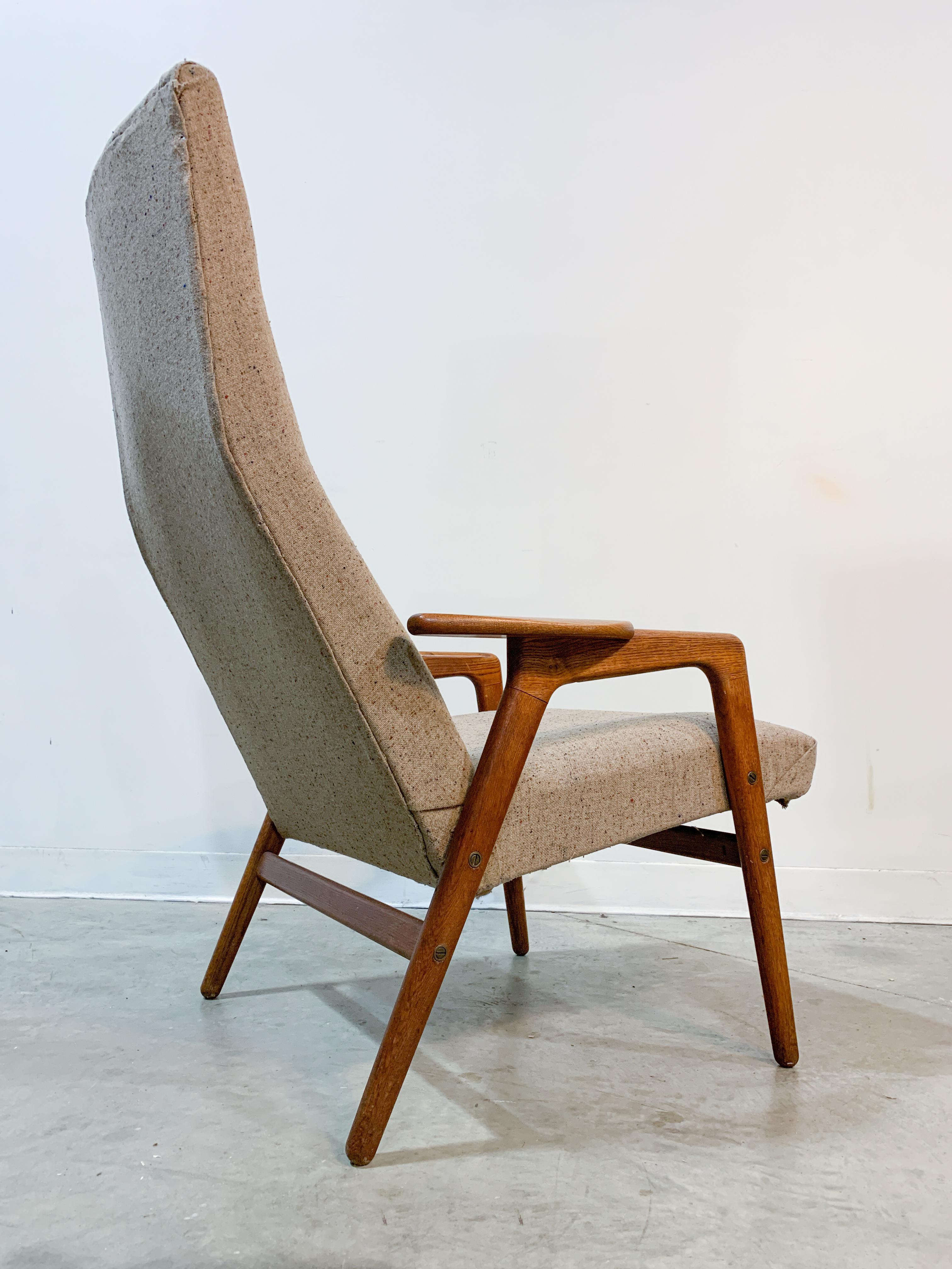 Yngve Ekstrom Ruster Swedish Mid-Century Modern Chair 8