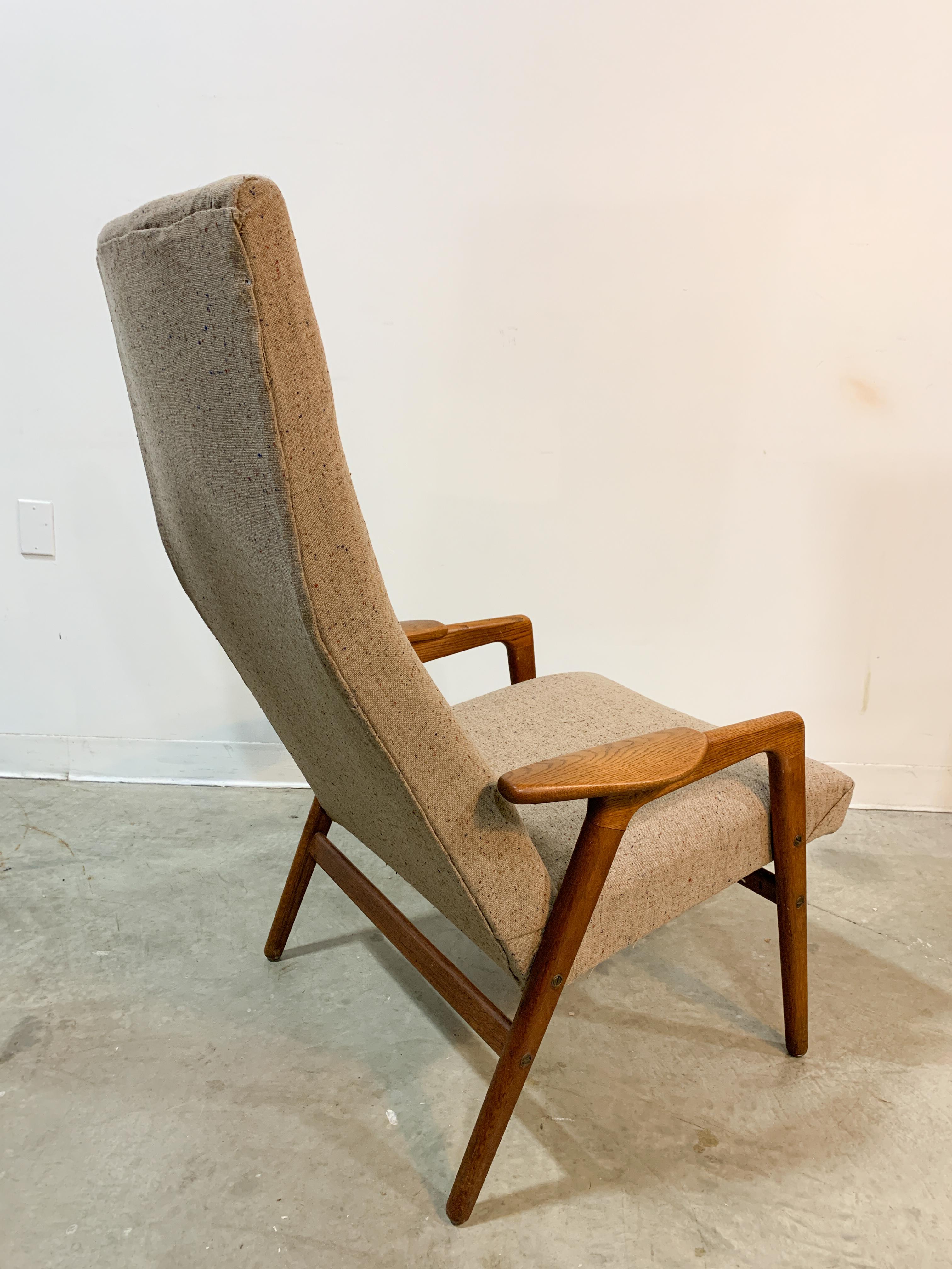 Yngve Ekstrom Ruster Swedish Mid-Century Modern Chair 9