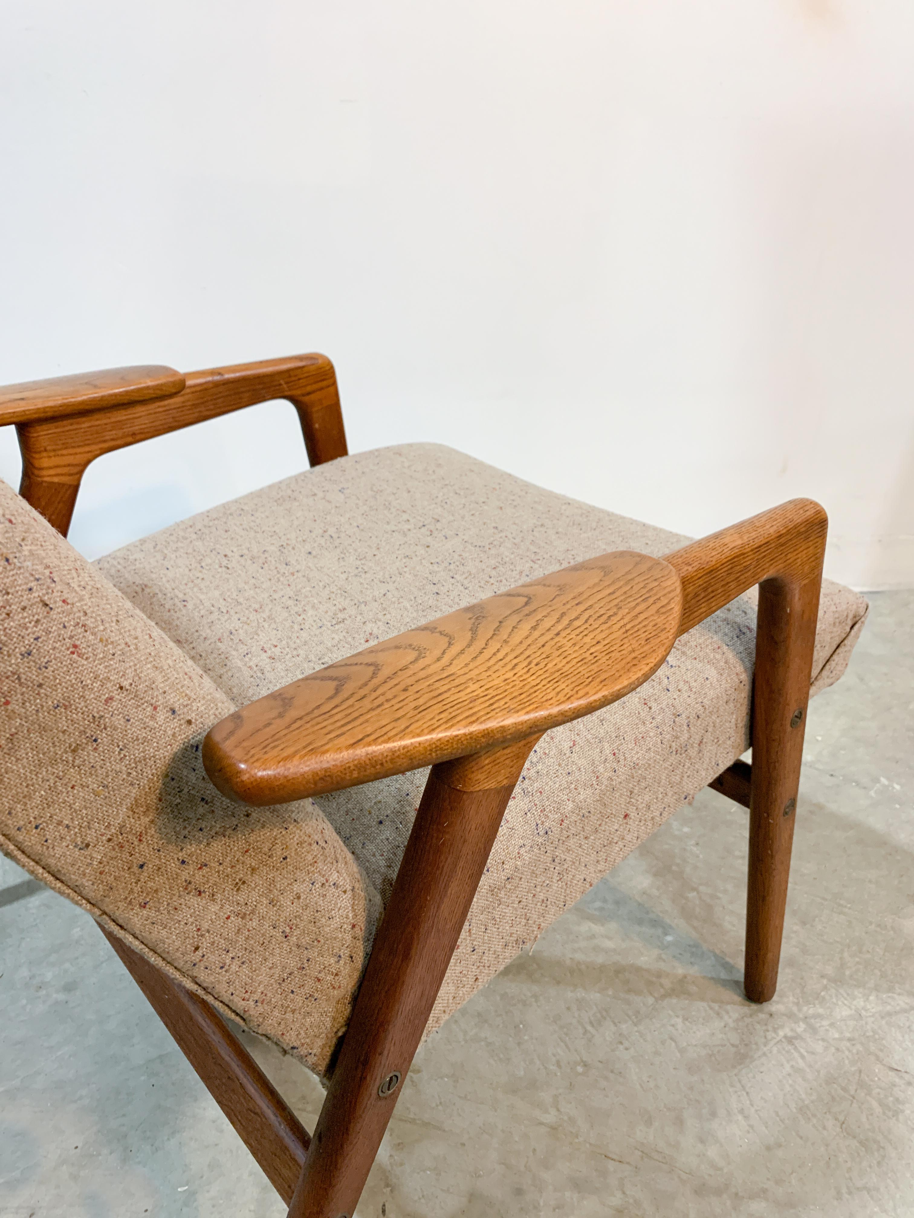 Yngve Ekstrom Ruster Swedish Mid-Century Modern Chair 10