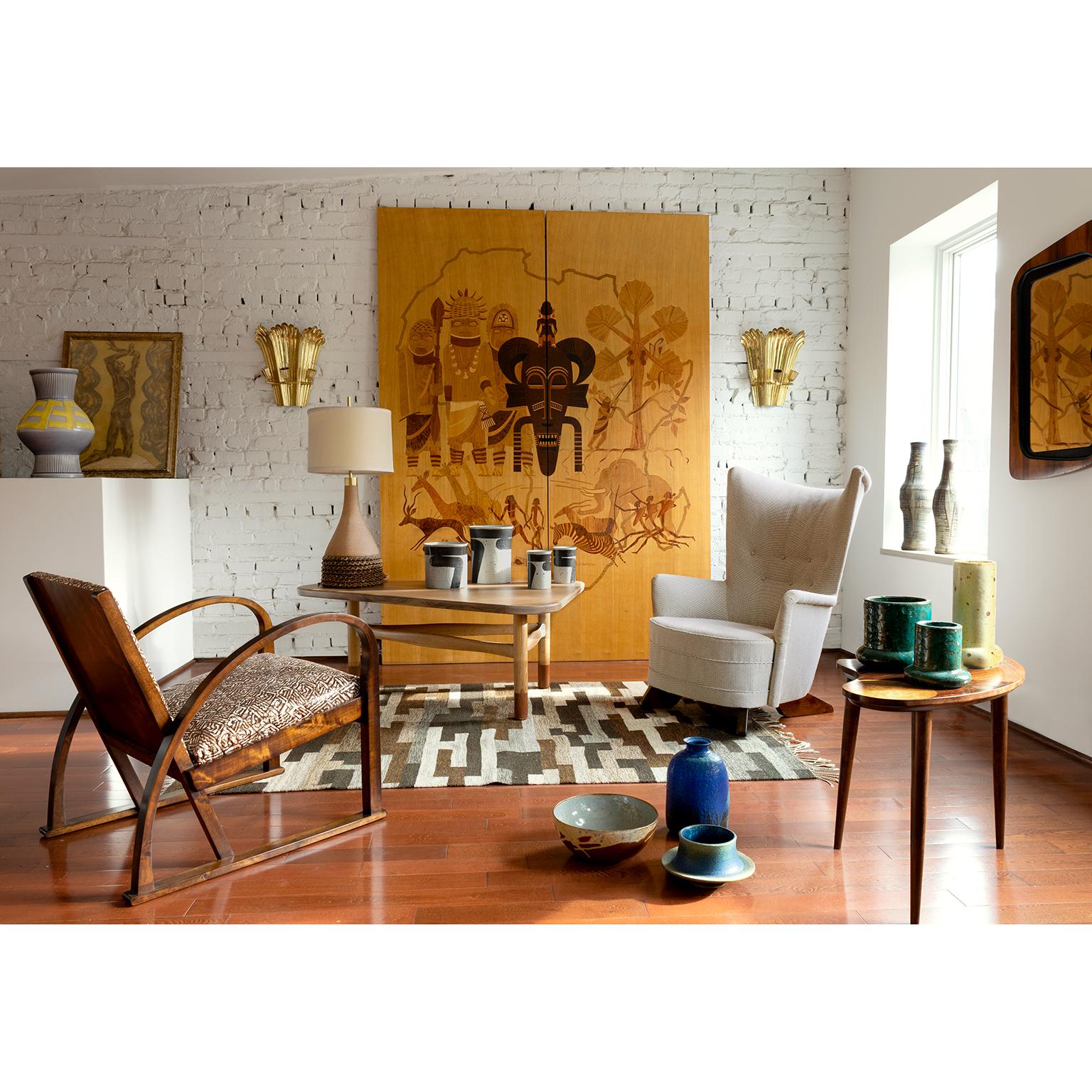 Yngve Ekstrōm, Table basse moderne scandinave, Westerberg Mōbler, Suède en vente 7