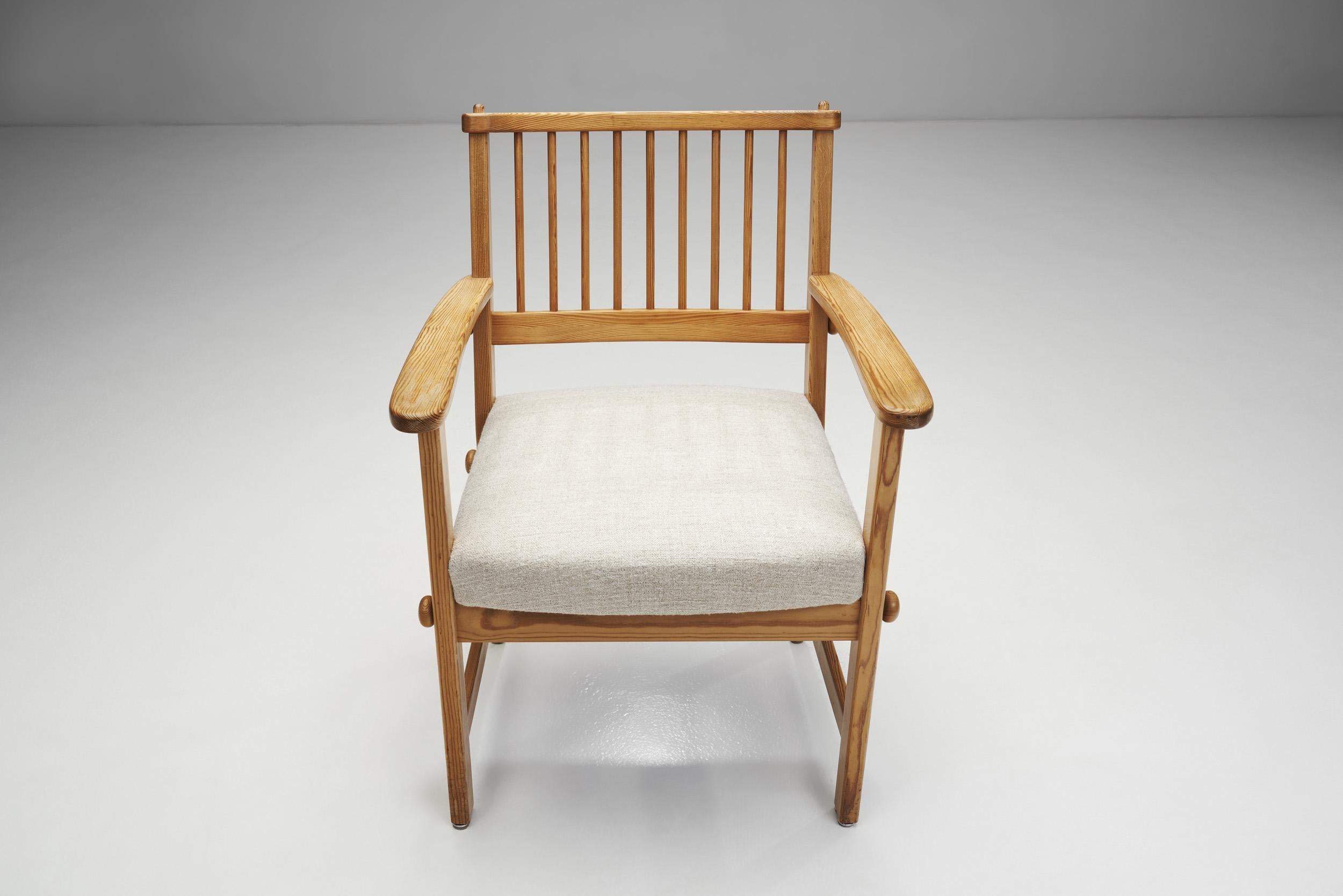Yngve Ekström Swedish Modern Easy Chairs for Swedese, Sweden, 1950s 5