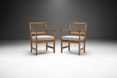 Yngve Ekström Swedish Modern Easy Chairs for Swedese, Sweden, 1950s