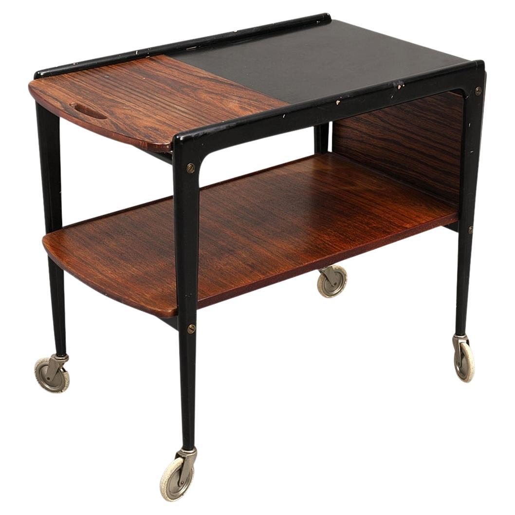 Yngve Ekström Tea / Bar Cart in Rosewood