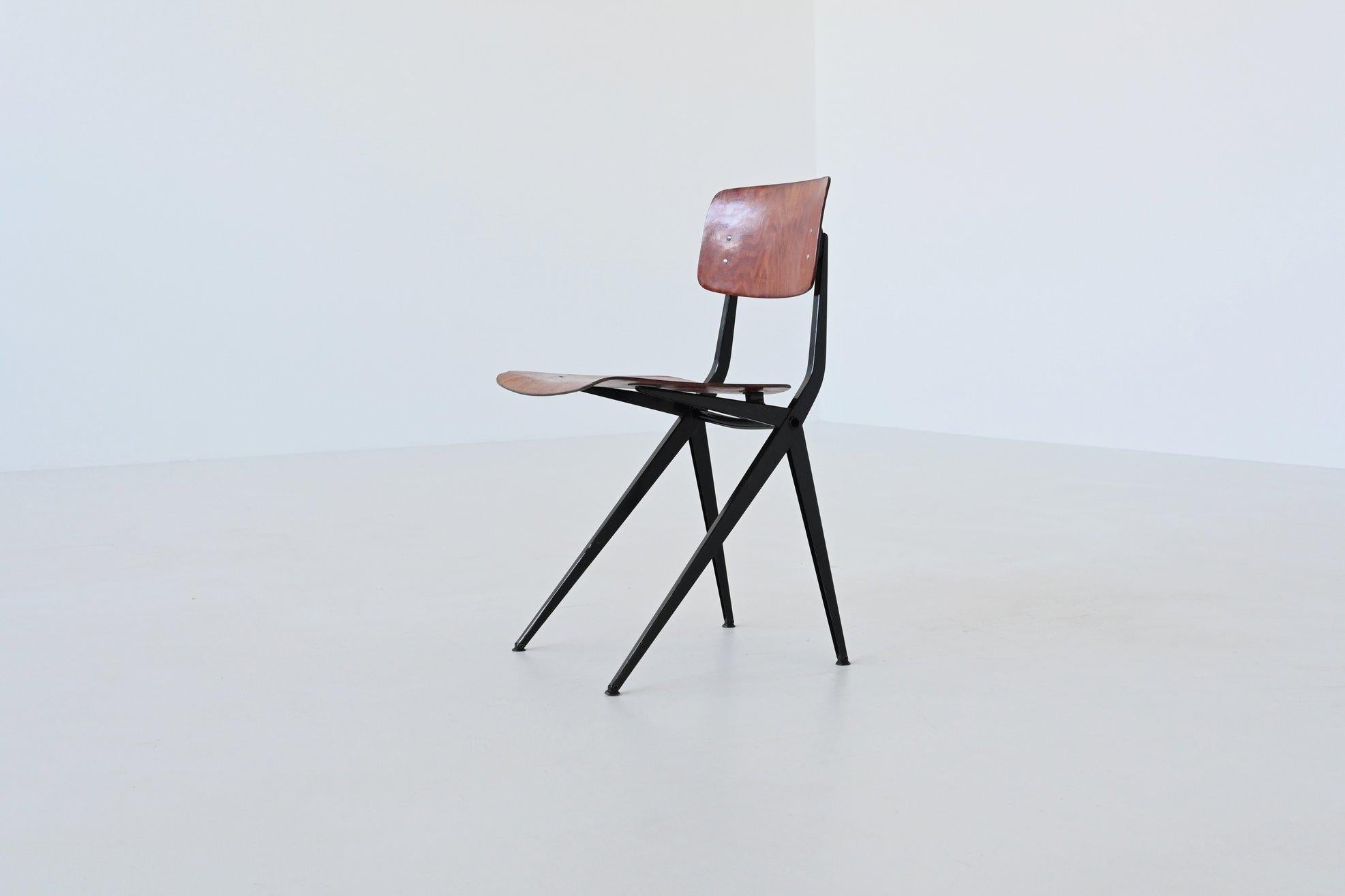 Ynske Kooistra industrial Compass dining chairs Marko The Netherlands 1960 7