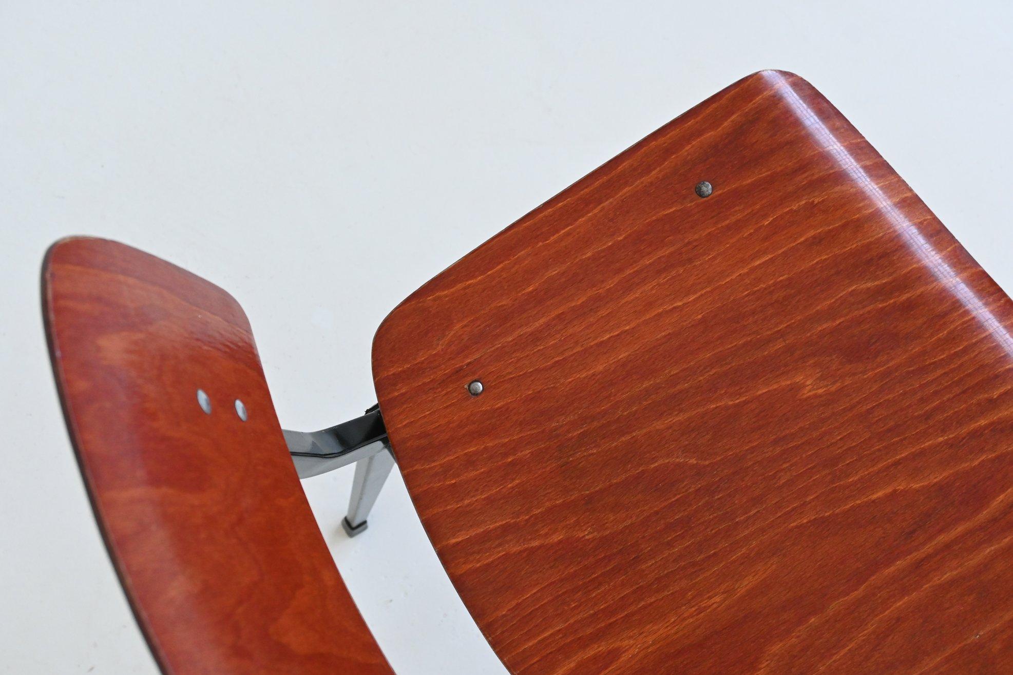 Ynske Kooistra industrial Compass dining chairs Marko The Netherlands 1960 11