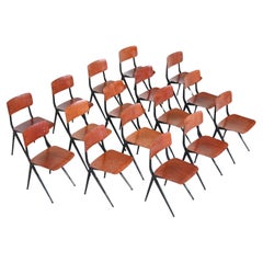 Ynske Kooistra industrial Compass dining chairs Marko The Netherlands 1960