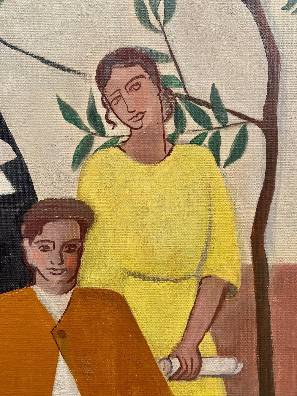 Nonnen und Tauben, Die Familie, Avantgarde-Frauen Künstler Marcel Duchamps Tochter im Angebot 1