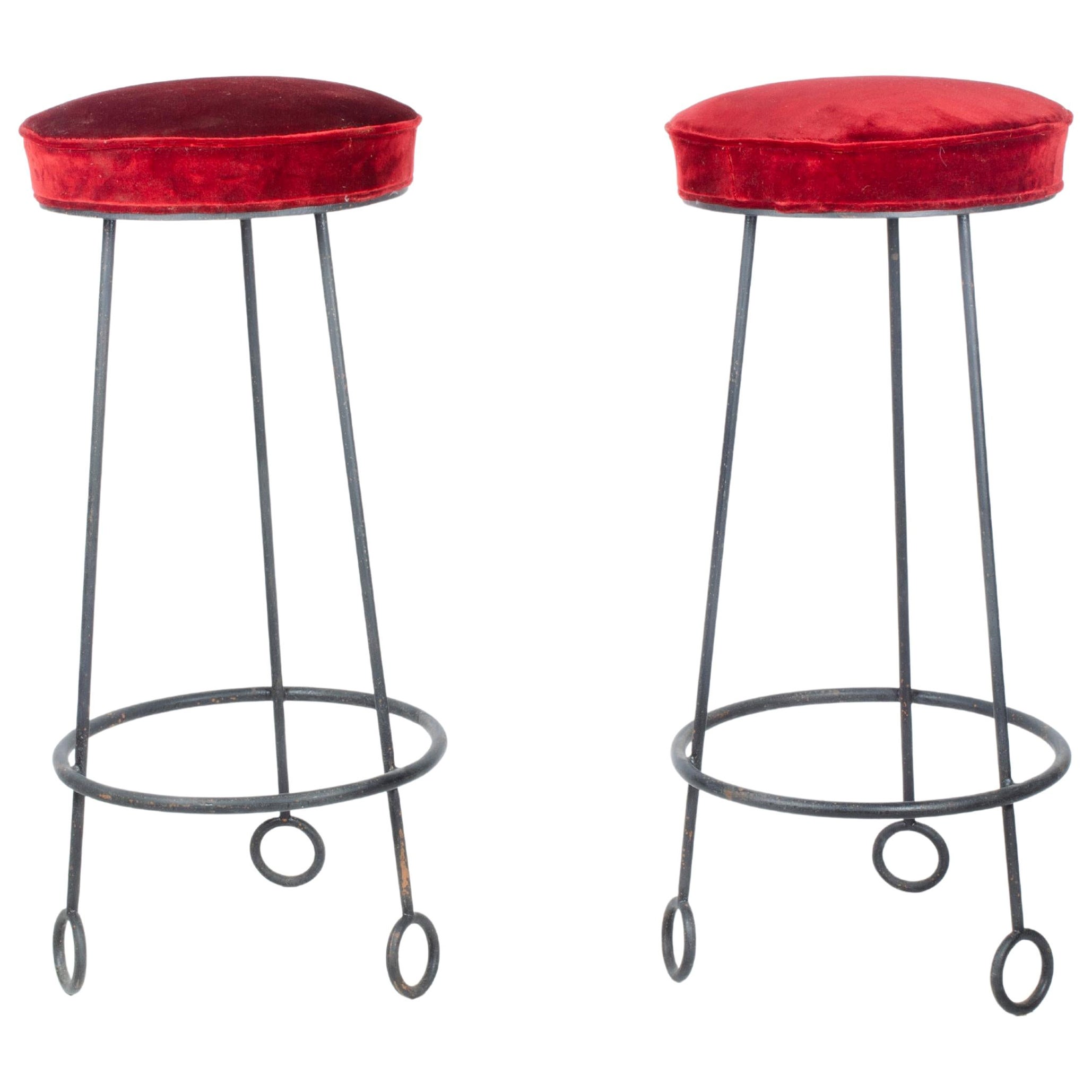 Yo-Yo Stool by Jean Royère